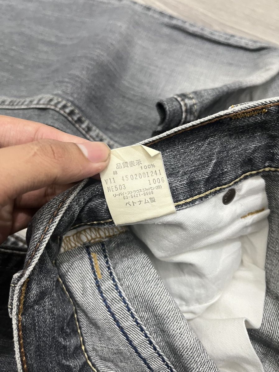Levi's Vintage Clothing Vtg Levi's 503 grey wosh jeans Size US 31 - 9 Thumbnail