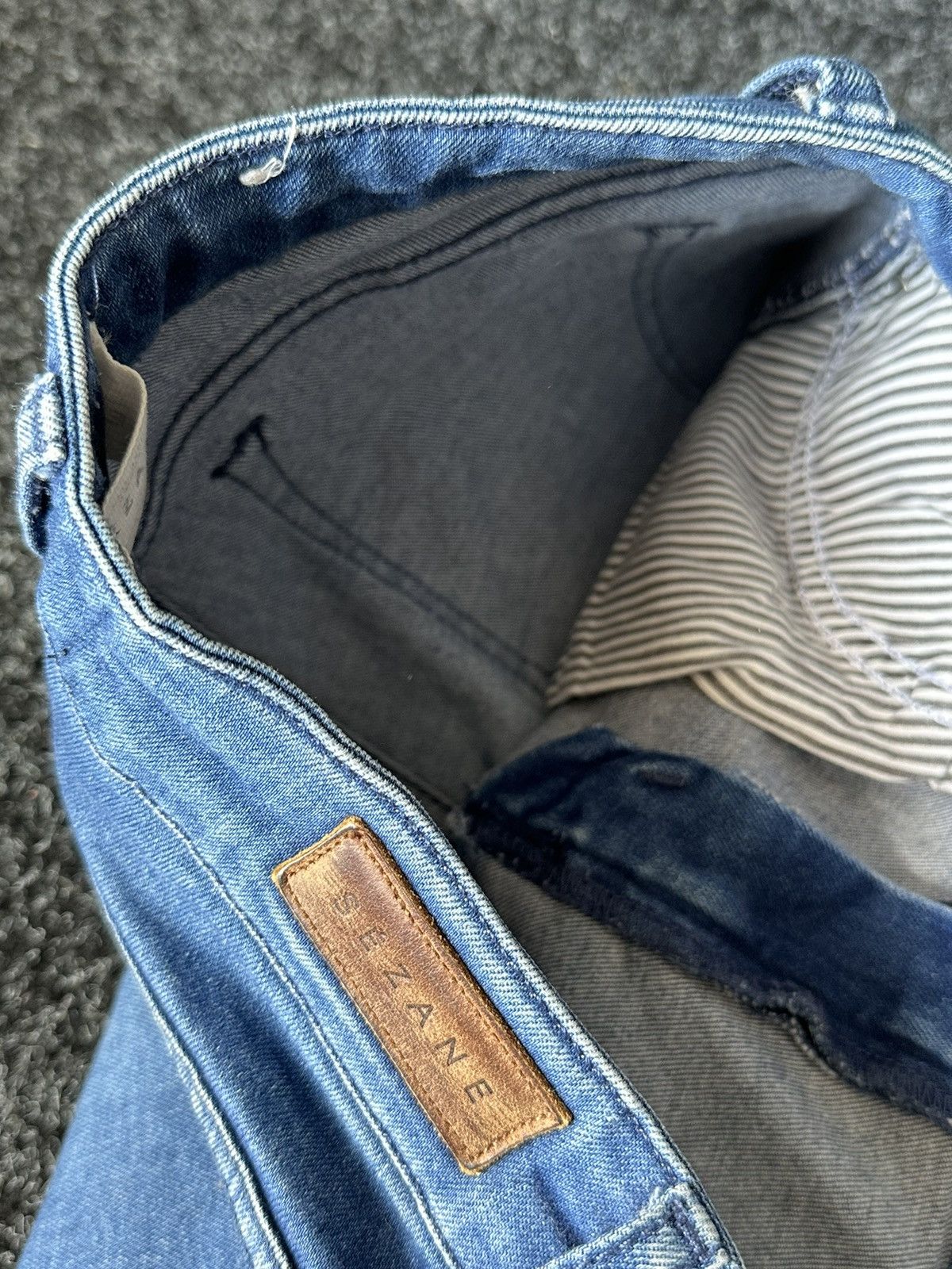 Designer × Vintage 🚨Vintage 90s Luxury Sezane Denim Jeans pants Archive jeans Size 29" - 7 Thumbnail