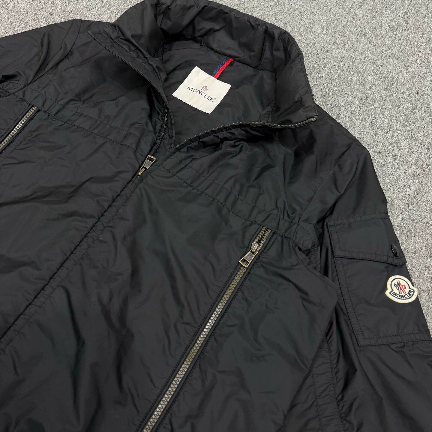 Moncler Moncler Nire Black Nylon 3 Jacket Size US L / EU 52-54 / 3 - 3 Thumbnail