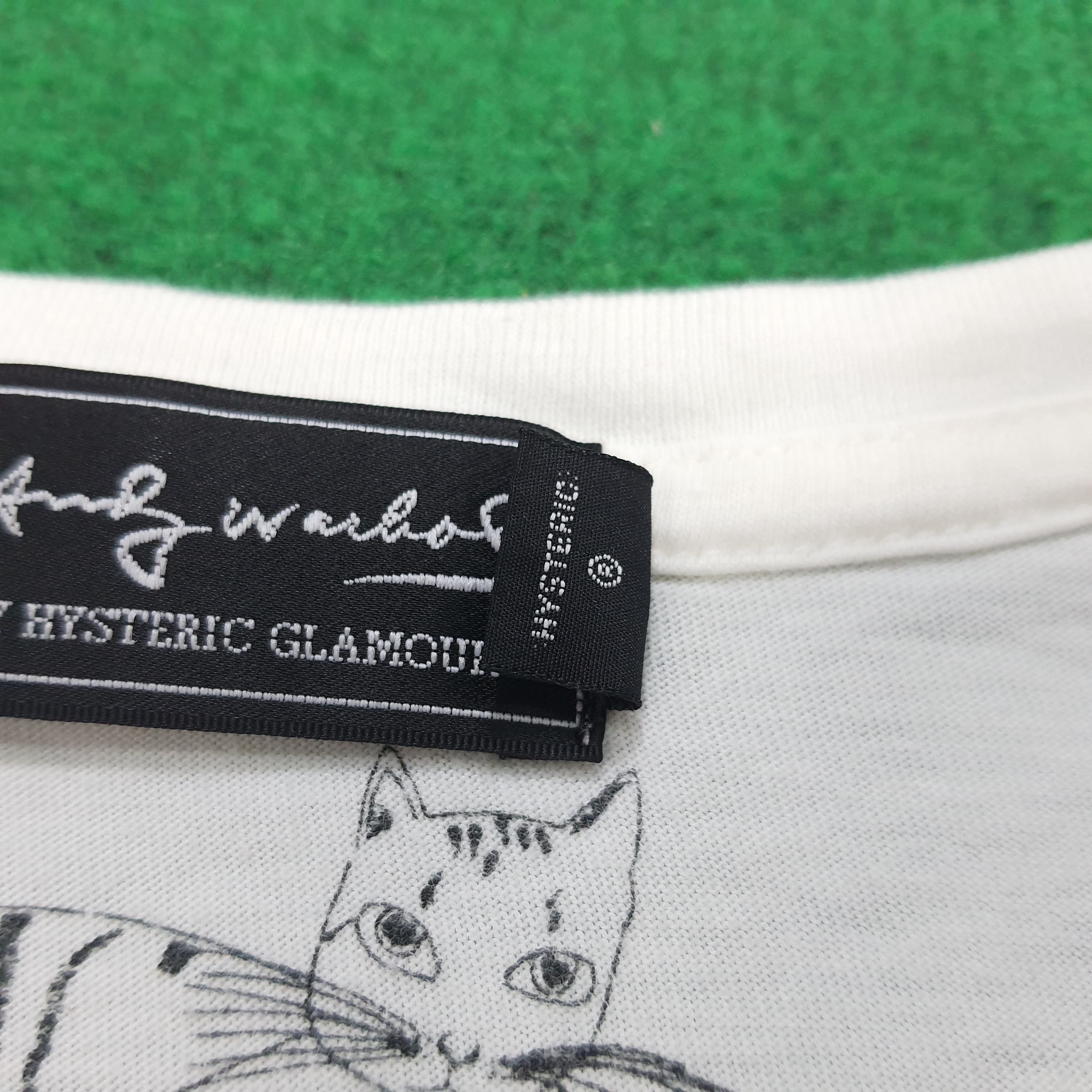 Hysteric Glamour × Japanese Brand × Vintage Vintage Andy Warhol by Hysteric Glamour Silhouette Tshirt l Size US S / EU 44-46 / 1 - 6 Thumbnail