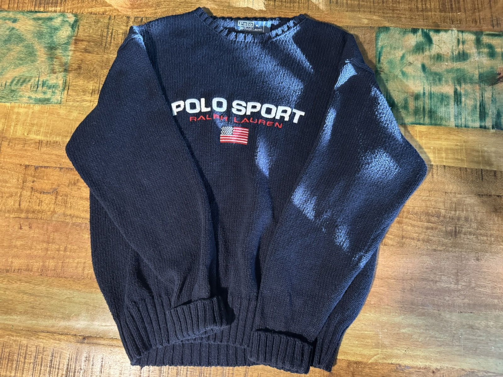 Polo Ralph Lauren 1990s Polo by Ralph Lauren knit sweater Size US M / EU 48-50 / 2 - 4 Thumbnail