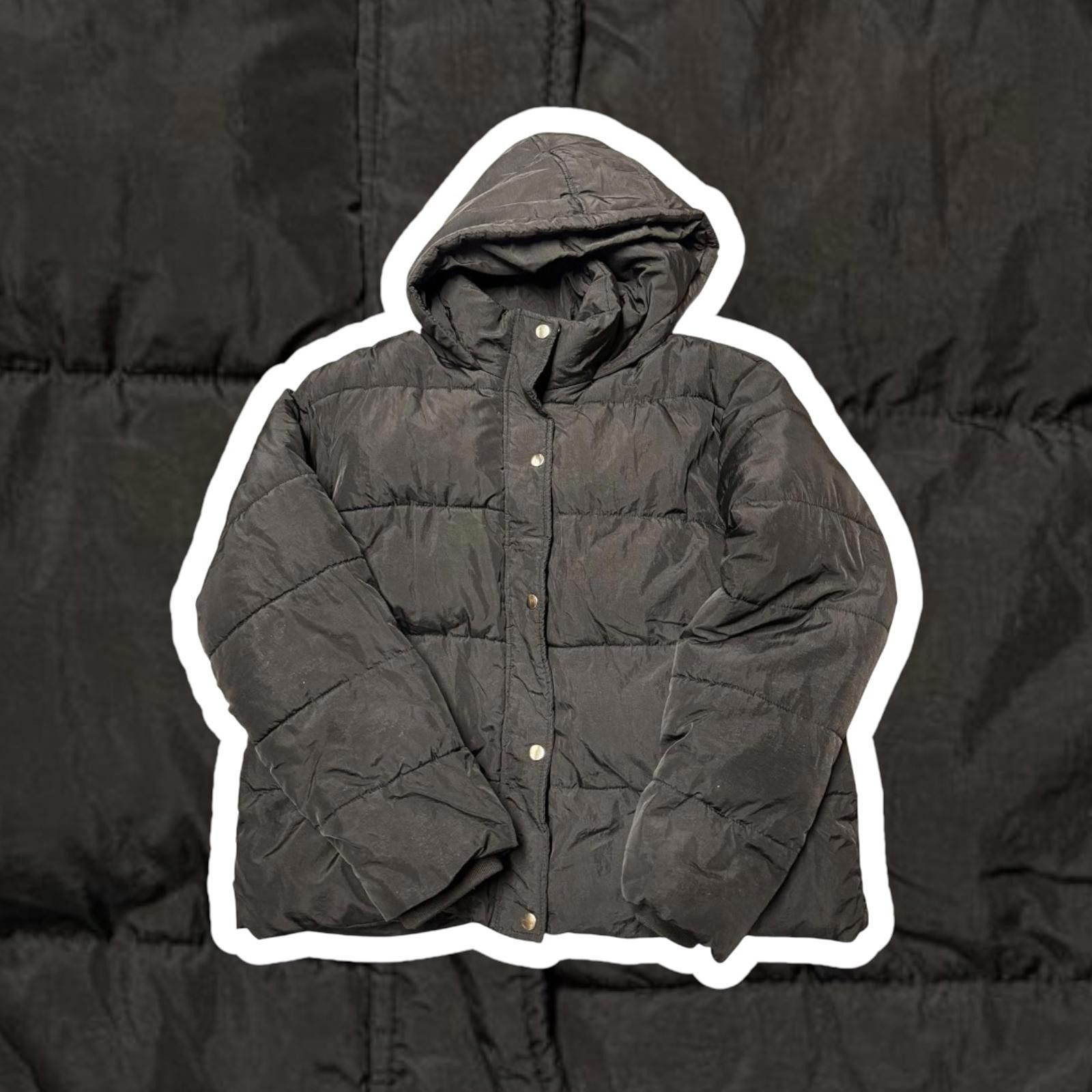 Designer PrettyLittleThing Hooded Puffer Jacket Size L / US 10 / IT 46 - 1 Thumbnail