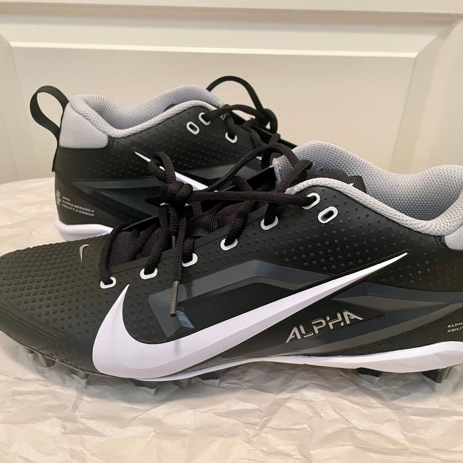Nike Nike Alpha Menace 4 Varsity Cleats - Men’s Size 13 Size US 13 / EU 46 - 1 Thumbnail