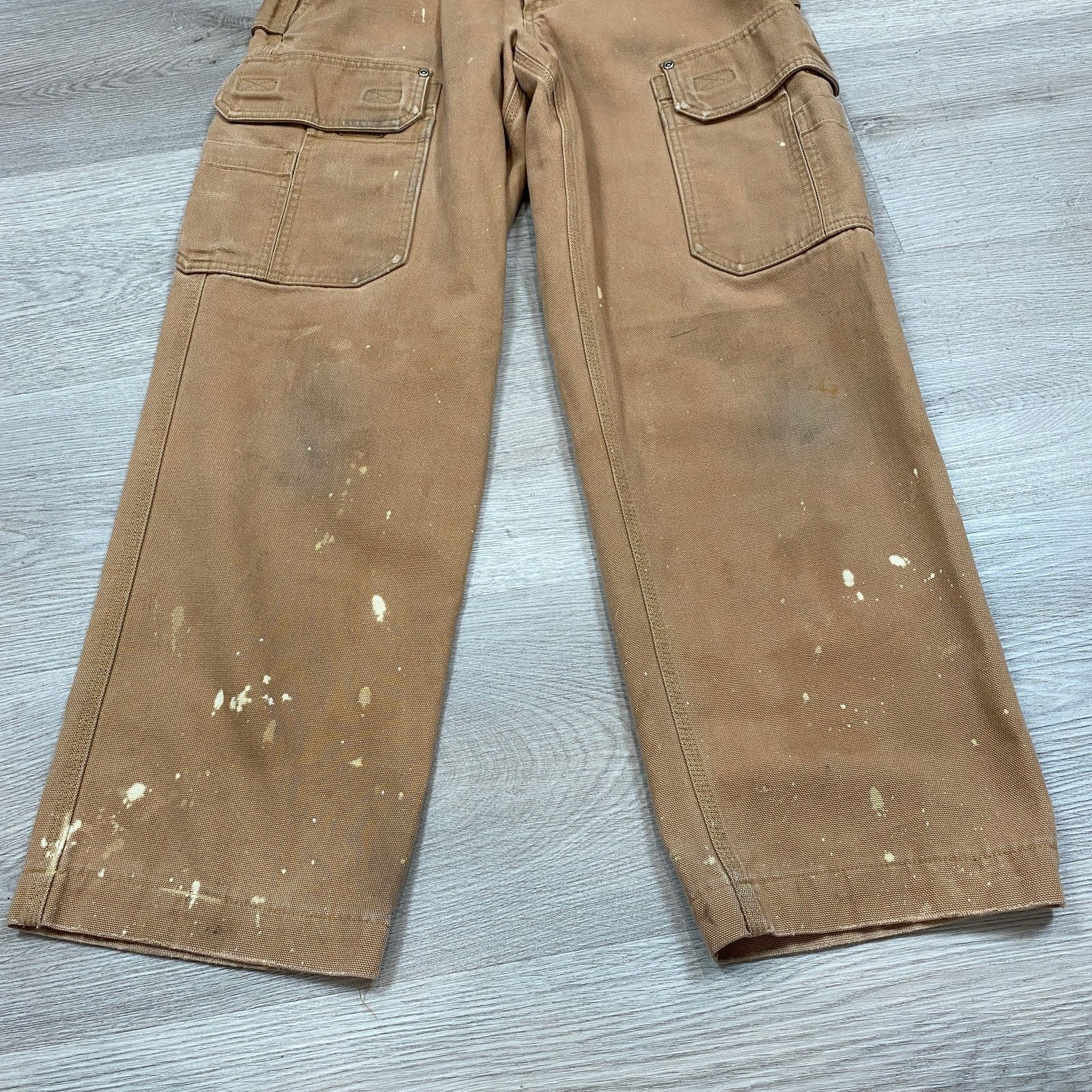 Duluth Trading Company Duluth Trading Co Fire Hose Relaxed Cargo Work Pants 32x29 Size US 32 / EU 48 - 10 Thumbnail