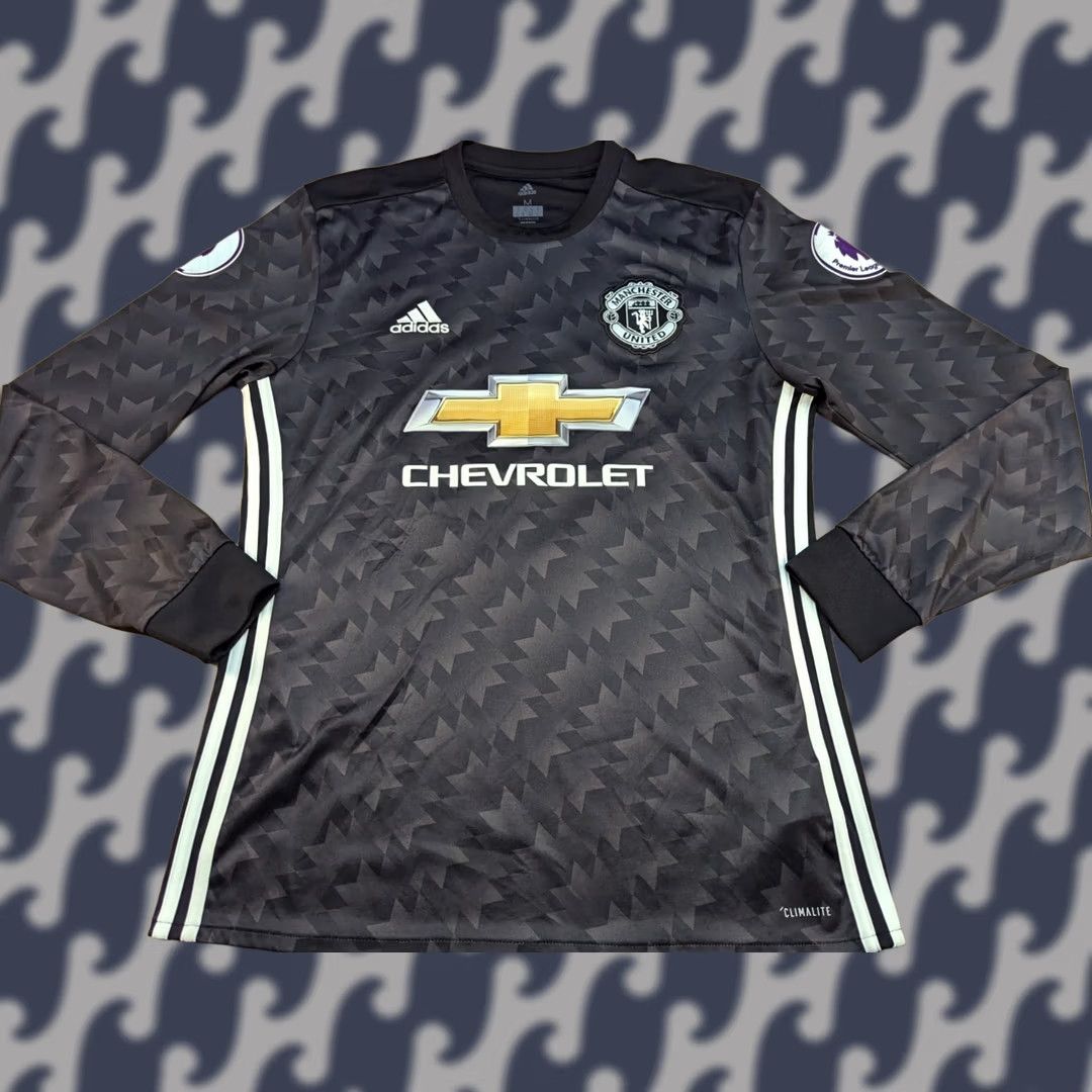 Nike Nike Manchester United #6 Pogba 2017-2018 Away Jersey Mens Size M Football Adult shirt Size US M / EU 48-50 / 2 - 1 Thumbnail