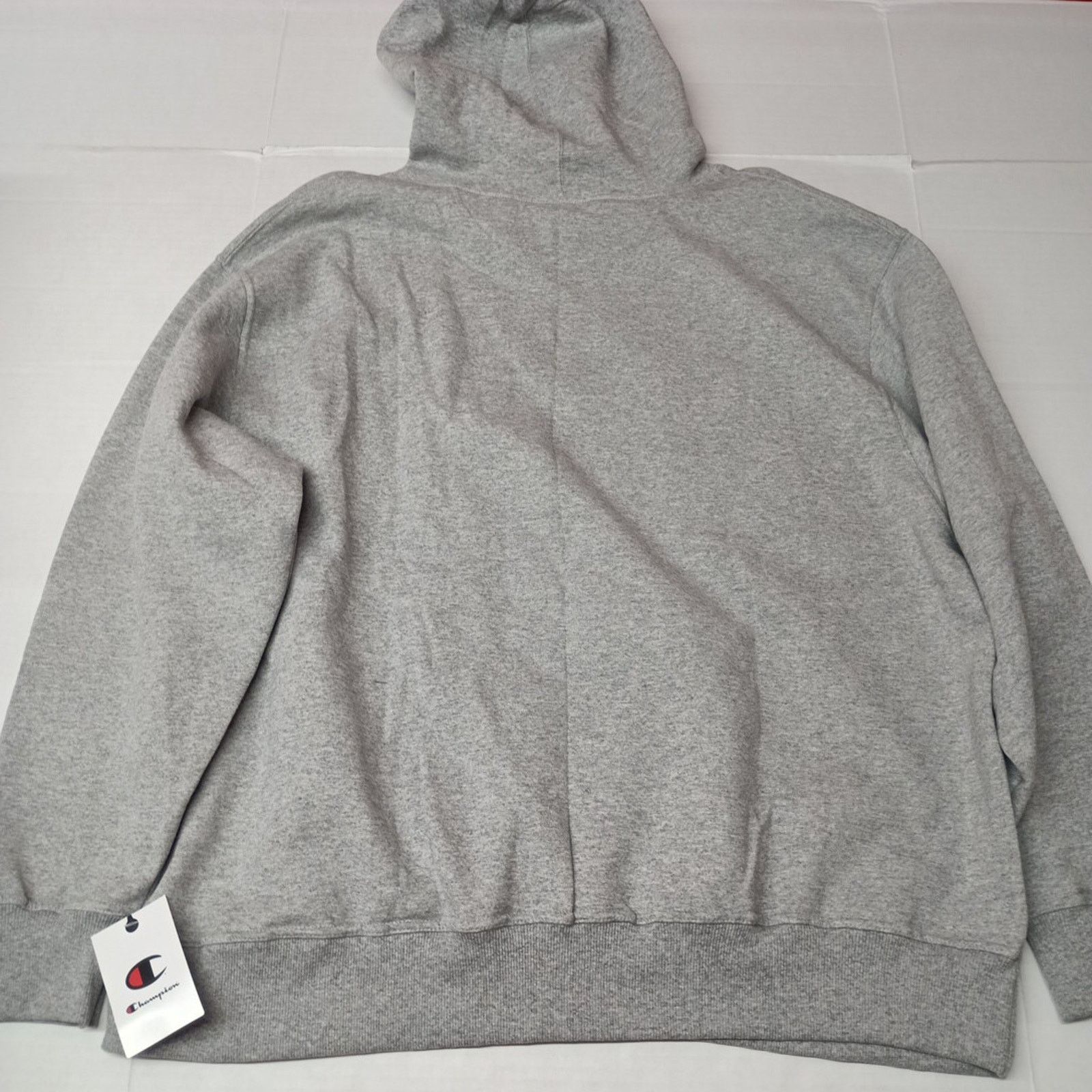 Champion Champion Power Blend Hoodie Men's 2XL Gray Embroidered Logos Size US XXL / EU 58 / 5 - 9 Thumbnail