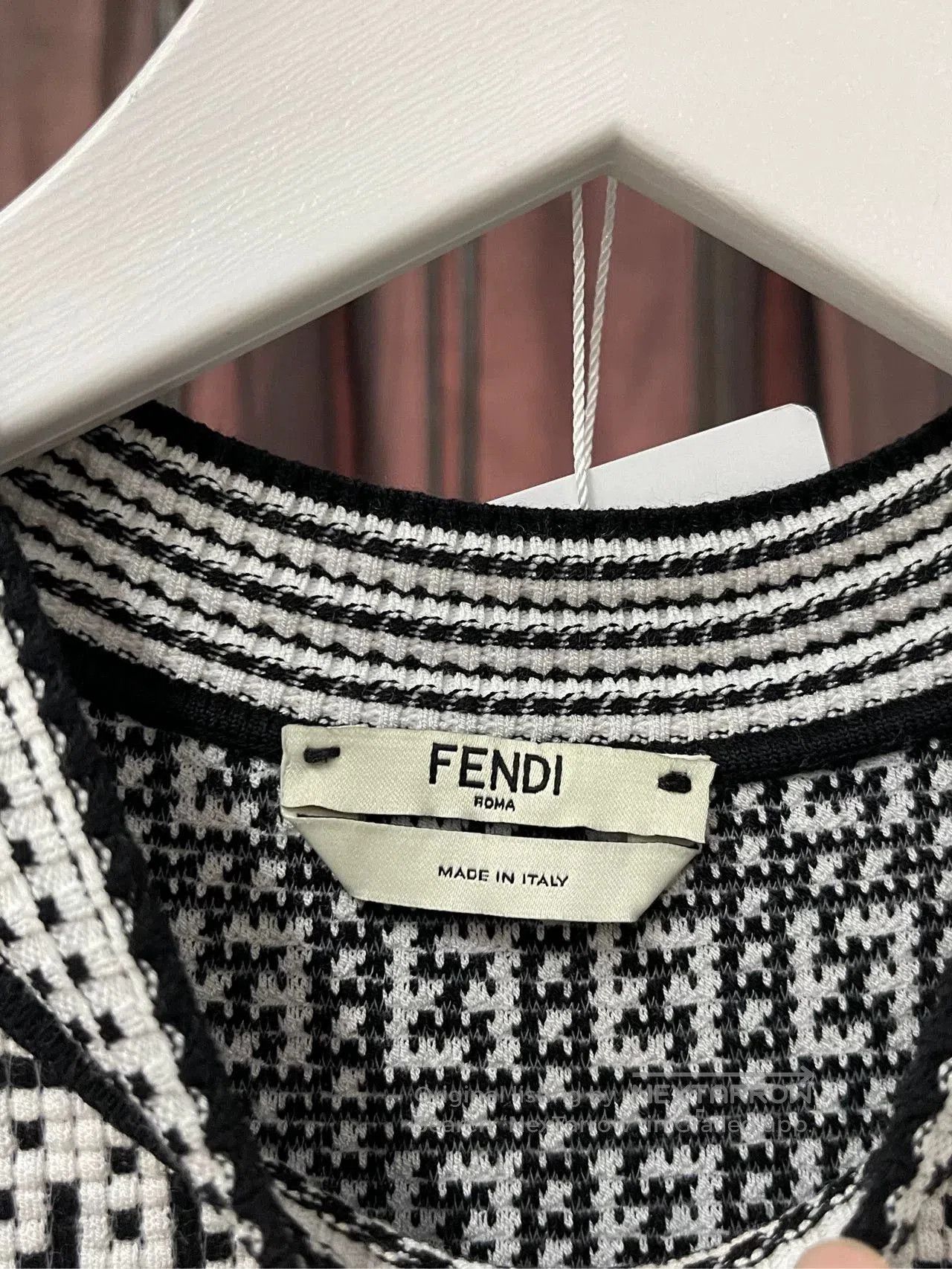 Fendi fendi logo print dress size 42. Size US 26 / EU 42 - 6 Thumbnail