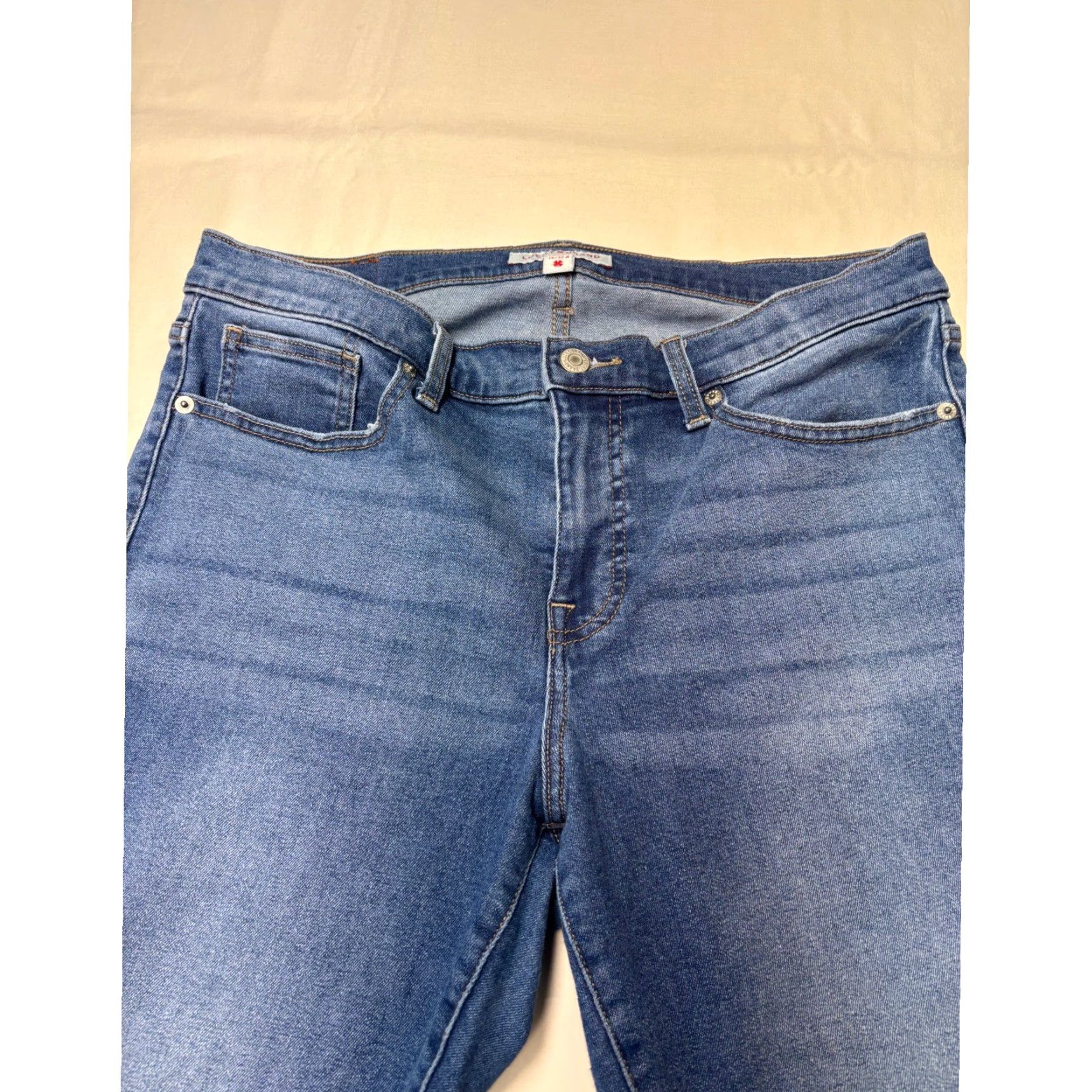 Lucky Brand Lucky Brand Ava Mid Rise Skinny Jeans Womens 14/32 L26 A Medium Wash Denim Size 24" / US 00 / IT 34 - 2 Thumbnail