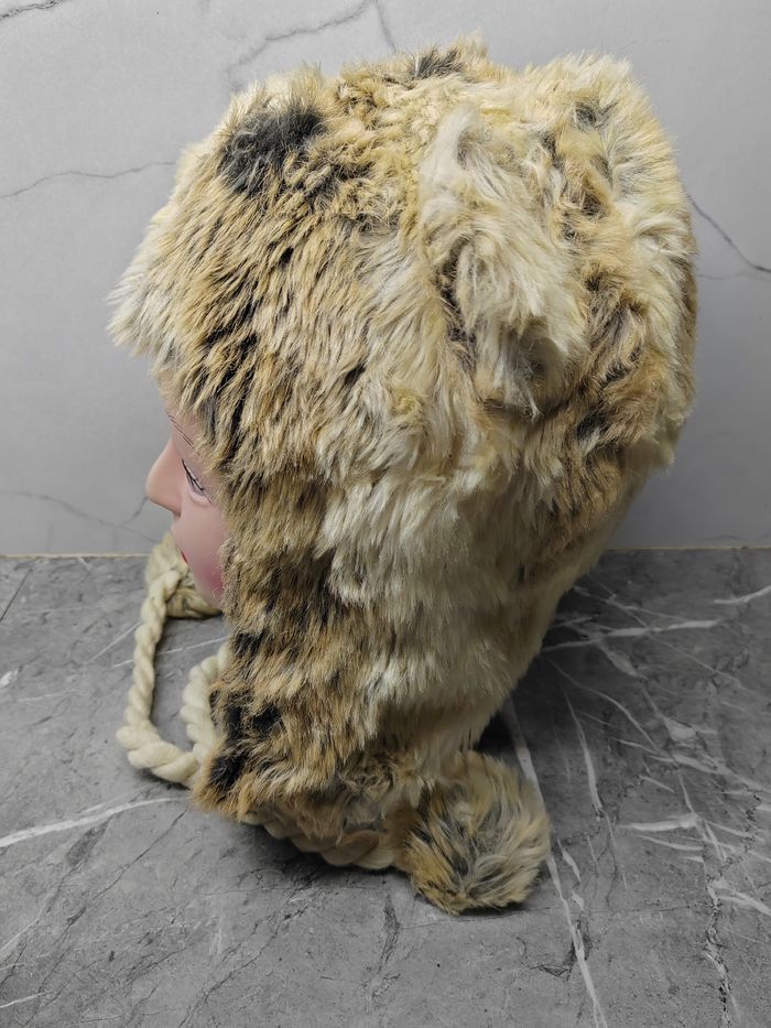 Japanese Brand Vintage Unknown Japanese Fur Beanie Snowcap Hat Size ONE SIZE - 4 Thumbnail