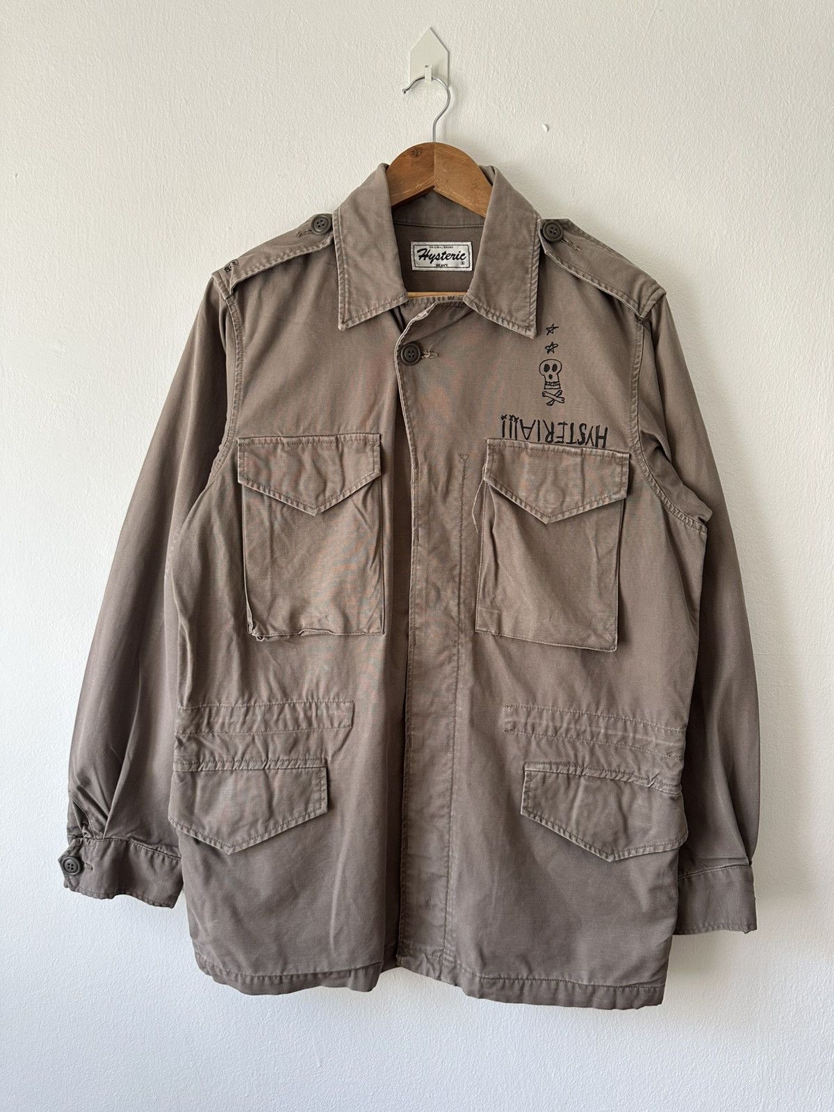 Hysteric Glamour Hysteric Heavy Military Field Skull Jacket Size US L / EU 52-54 / 3 - 1 Thumbnail