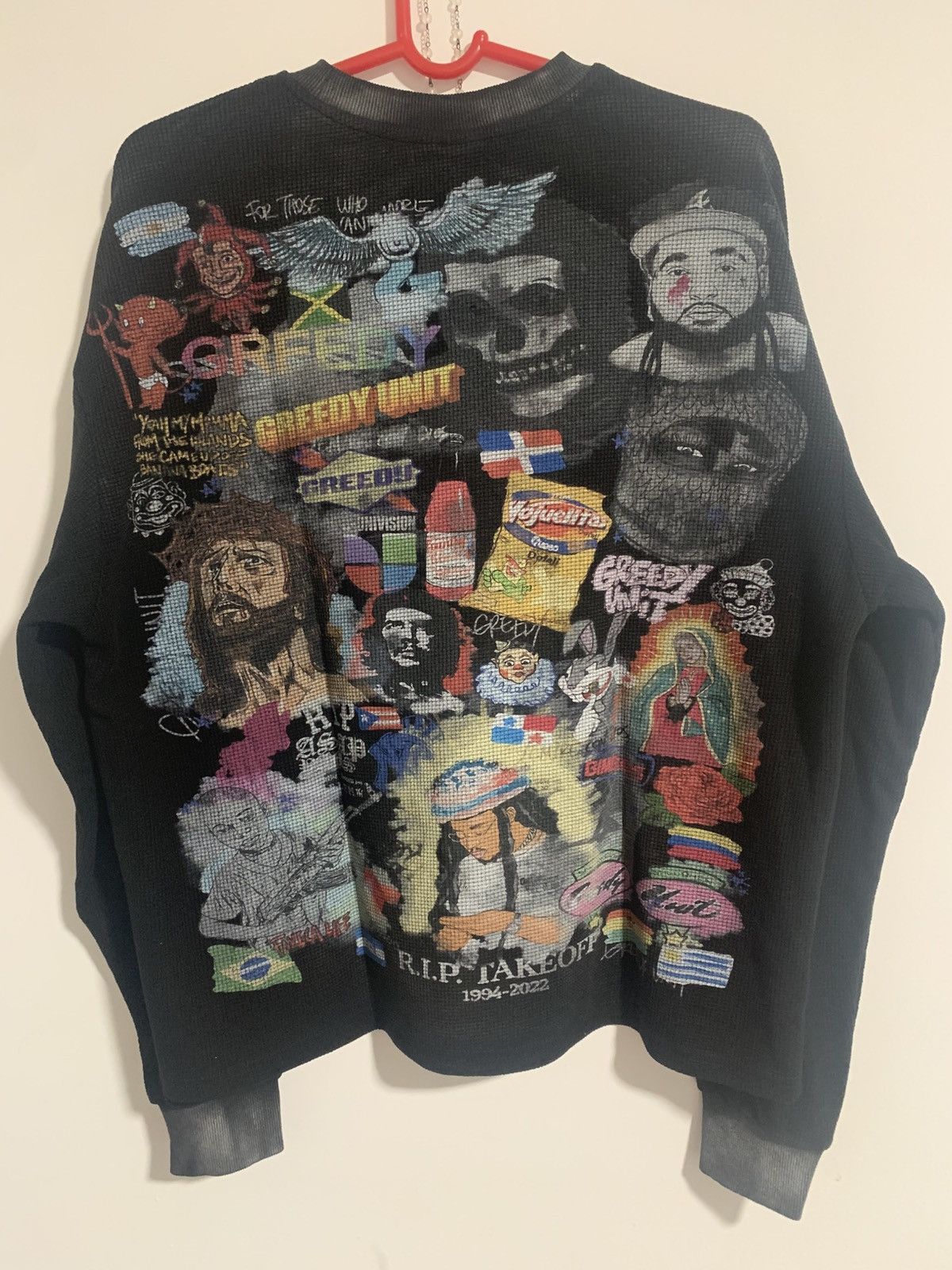 Greedy Unit Greedy unit Black allover print thermal Size US S / EU 44-46 / 1 - 2 Thumbnail