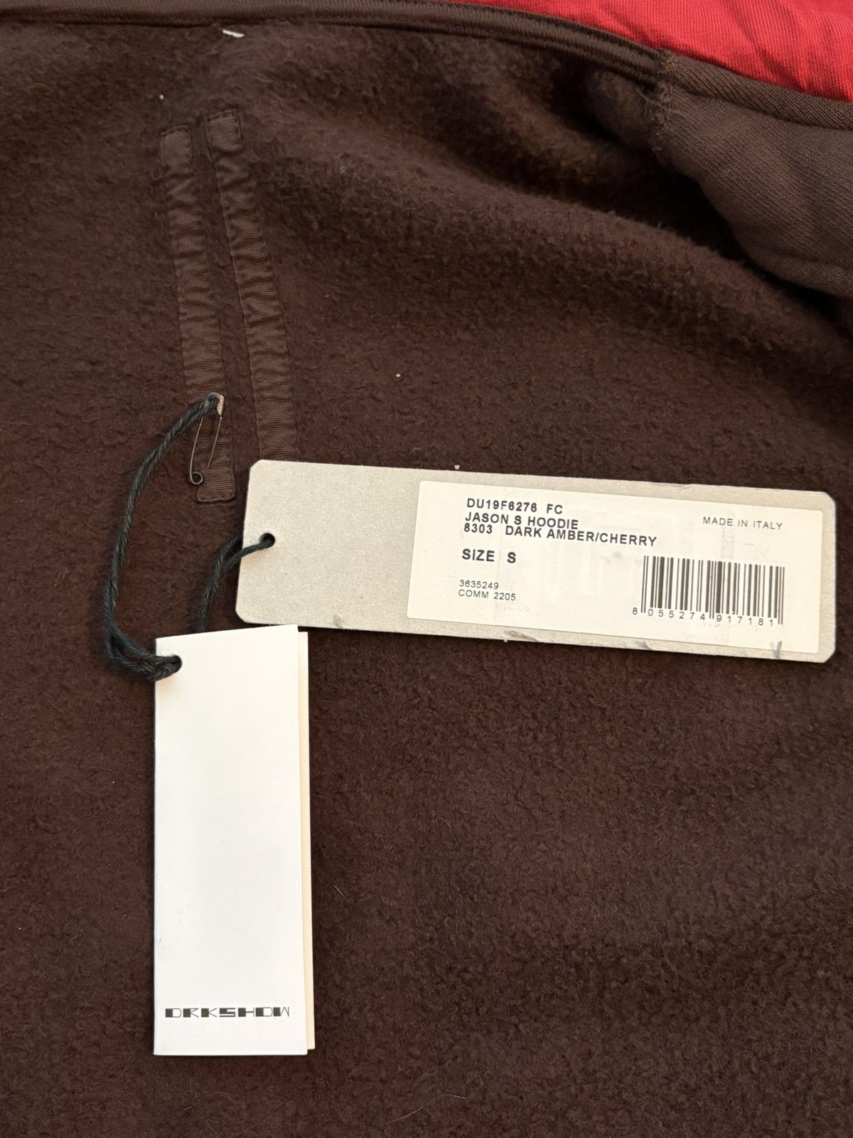 Rick Owens Drkshdw Jason Hoodie Size US S / EU 44-46 / 1 - 7 Thumbnail