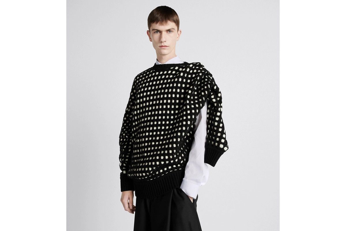 Dior o1bcso1str1124 Round-Neck Sweater in Black Size US M / EU 48-50 / 2 - 5 Thumbnail