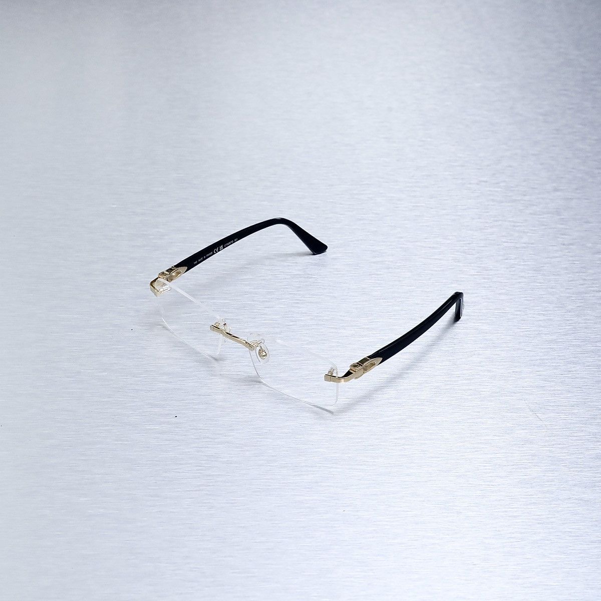 image of Cartier Ct0287O 001 Glasses in Black, Men's