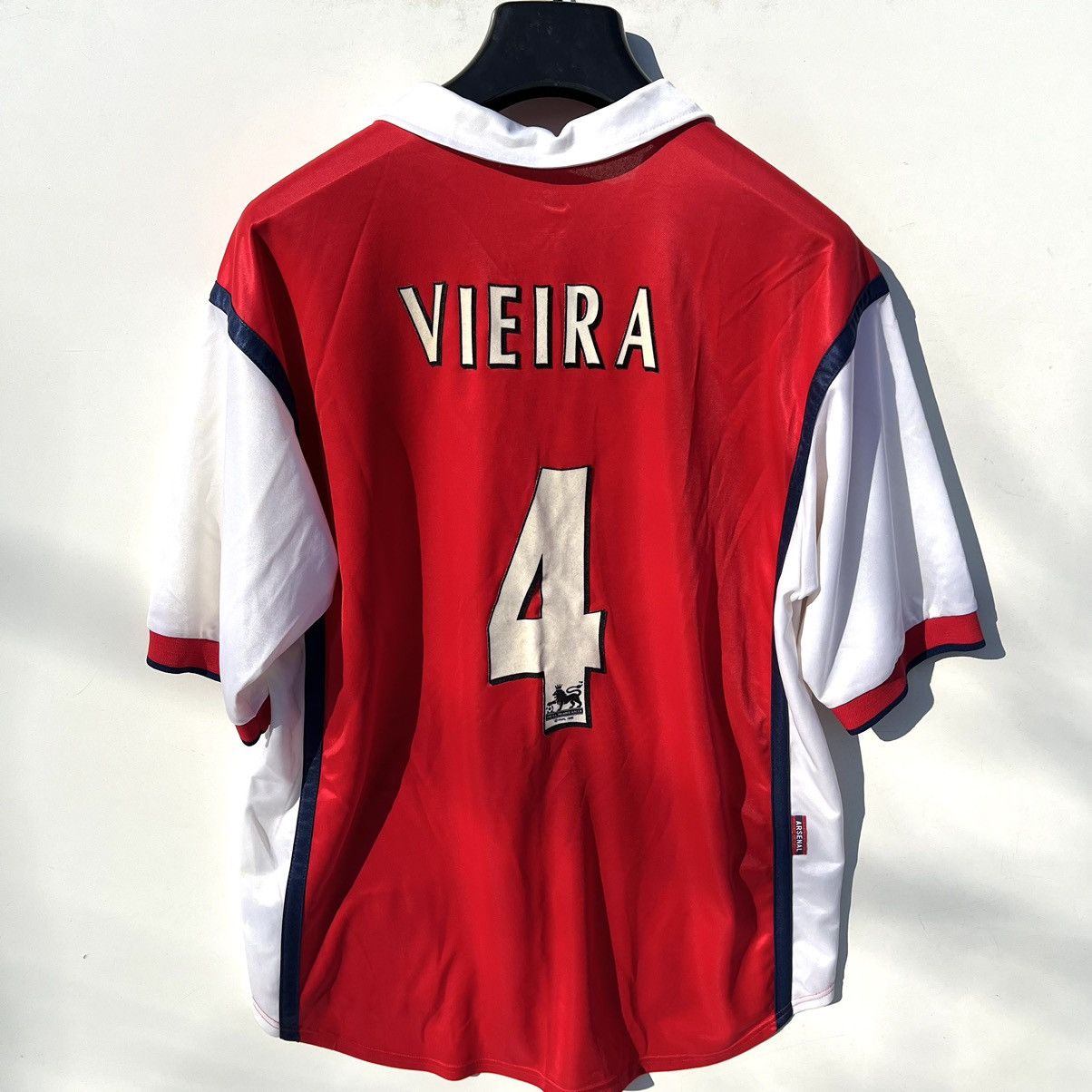 Nike FC Arsenal jersey 1998/1999 Nike JVC Vieira #4 Size US L / EU 52-54 / 3 - 2 Thumbnail