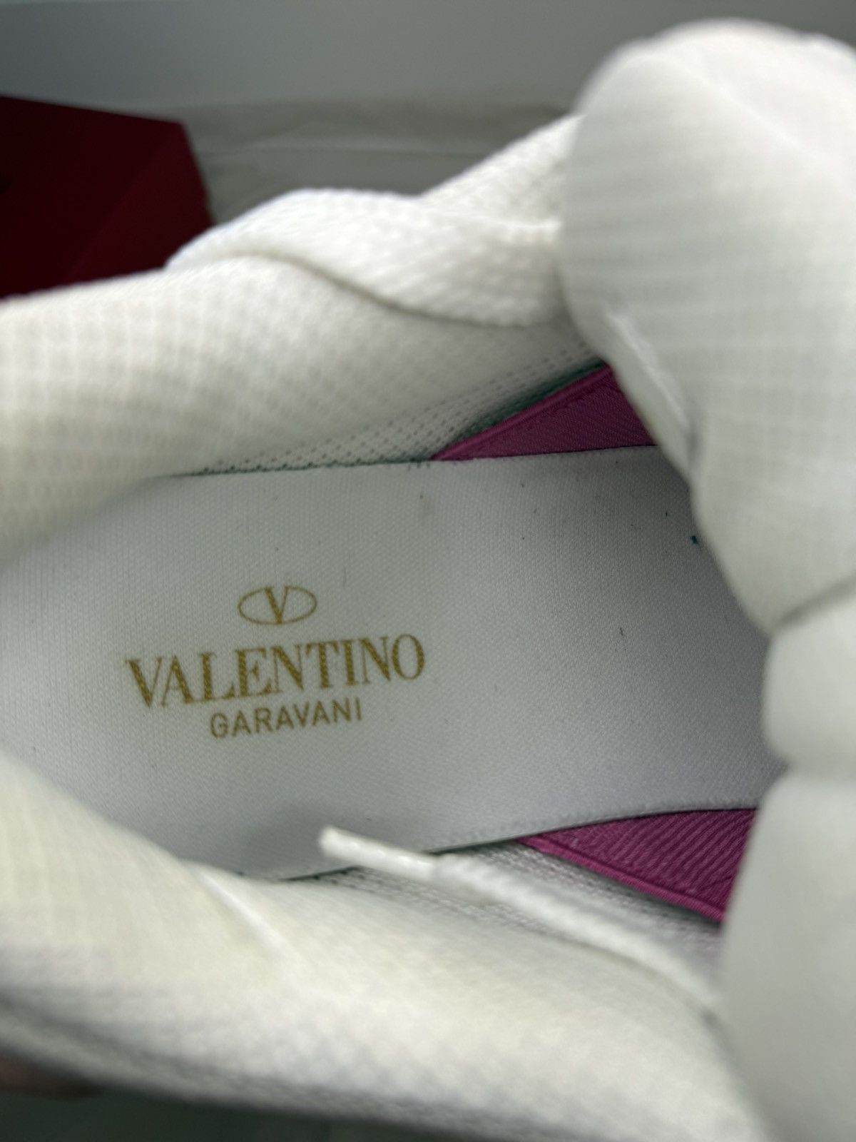 Valentino Valentino Garavani Open Skate White Cyclamin Pink Sneakers Size US 9 / IT 39 - 6 Thumbnail