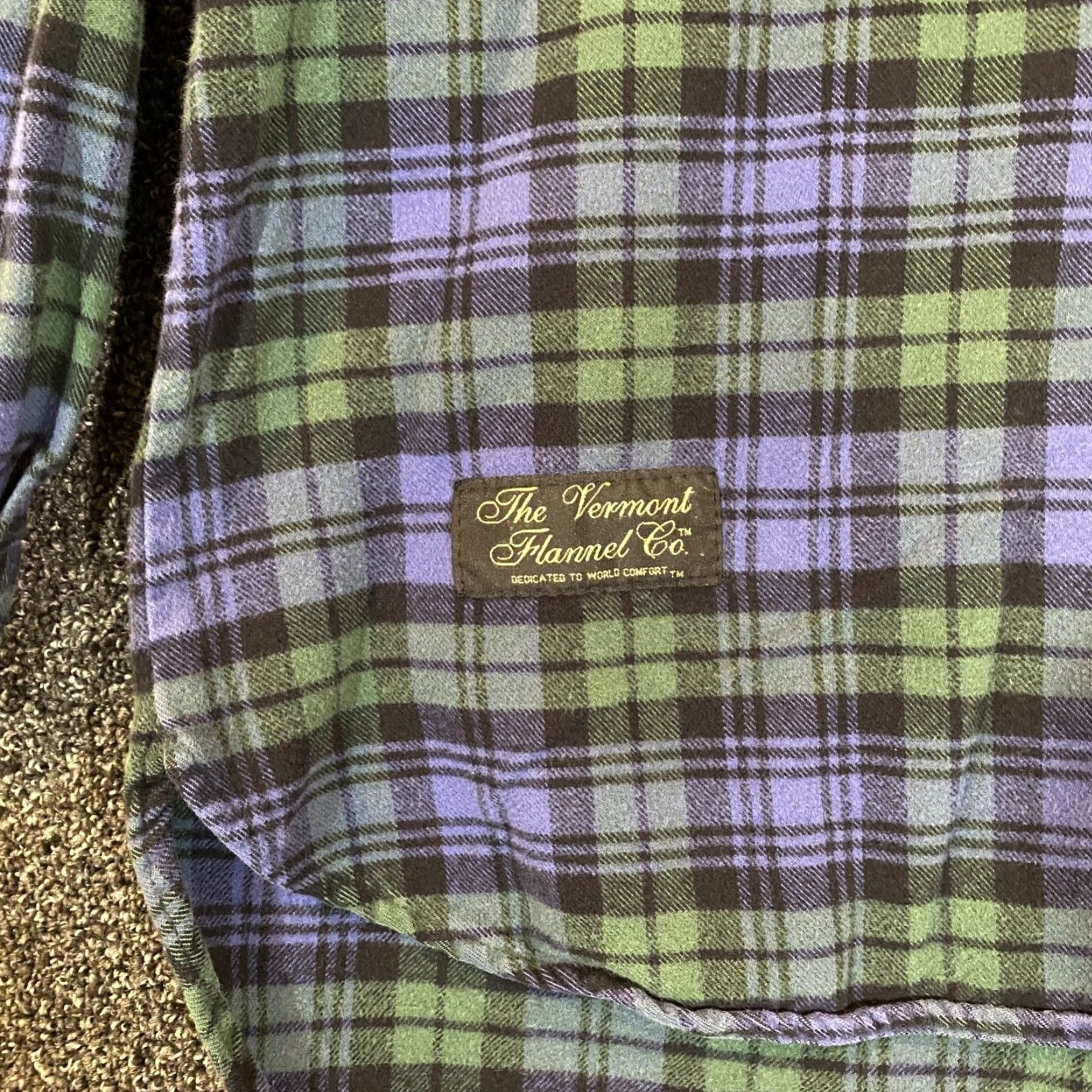 CO Vermont Flannel Co Shirt Mens Medium Multicolor Plaid Cotton Button-Up Made in USA Size US M / EU 48-50 / 2 - 4 Thumbnail