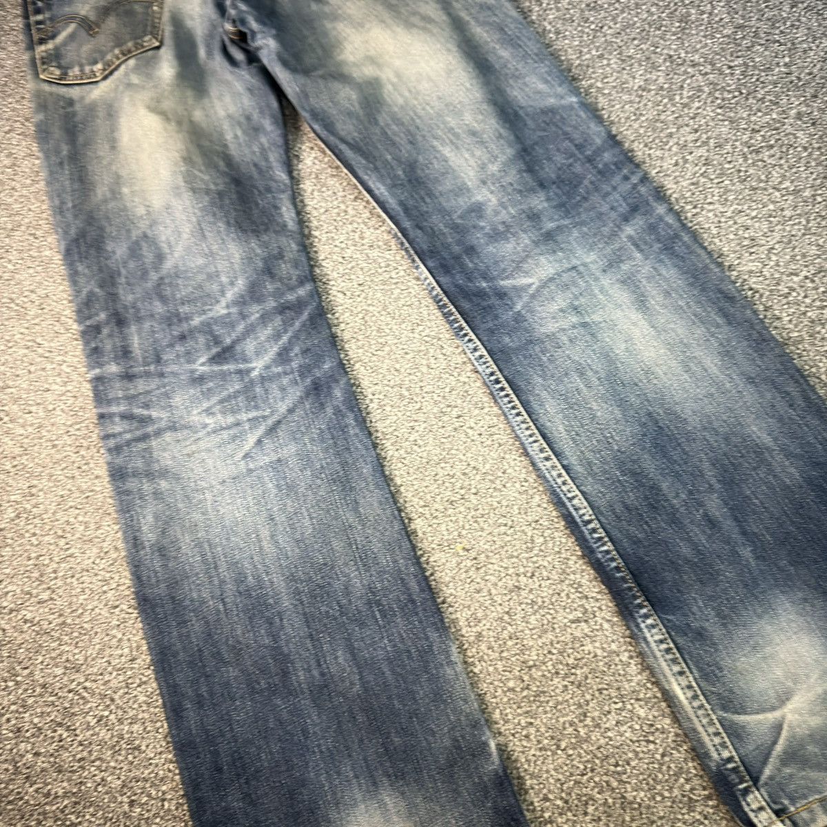 Engineered Garments × Levi's Vintage y2k Levis 524 Distressed Aging Faded Denim W31 Size US 31 - 10 Thumbnail