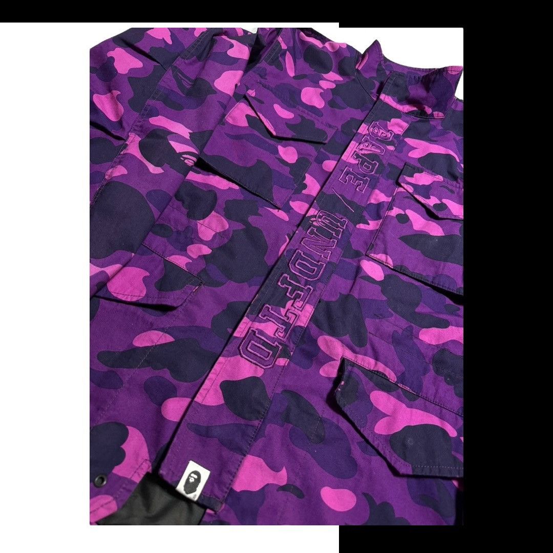 Bape × Undefeated BAPE UNDEFEATED M-65 Jacket Purple camo ⁡ Size US M / EU 48-50 / 2 - 2 Thumbnail