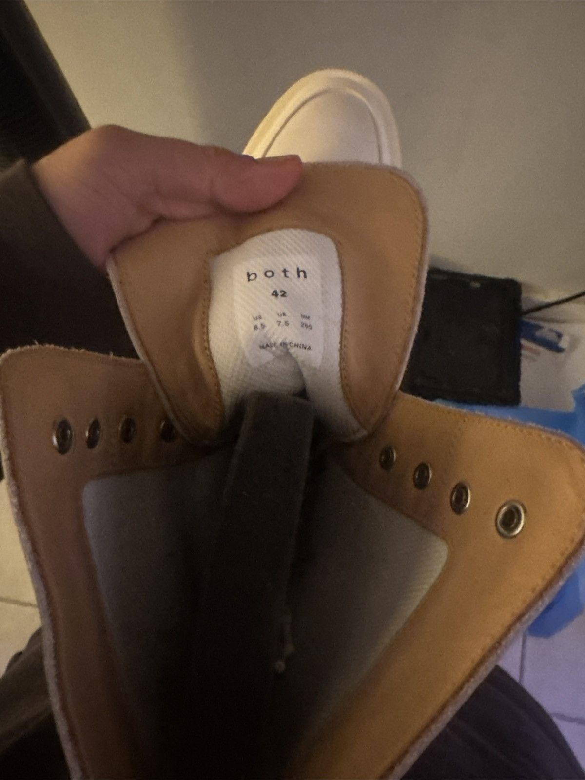 Both BOTH GAO HIGH BOOTS WHITE 42 Size US 9 / EU 42 - 5 Thumbnail