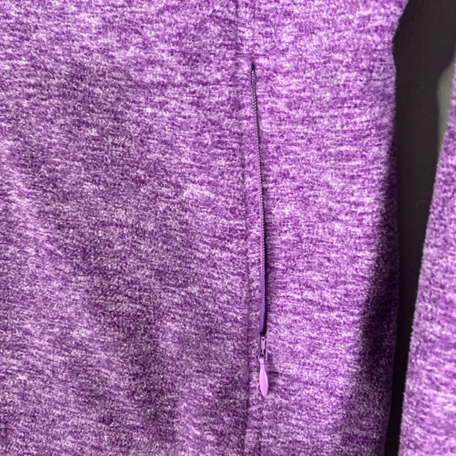 Duluth Trading Company Duluth Trading Co Purple Full Zip Fleece Jacket XS Women Short 19X27 Pockets Solid Jacket Fall Winter Spring Size XS / US 0-2 / IT 36-38 - 4 Thumbnail