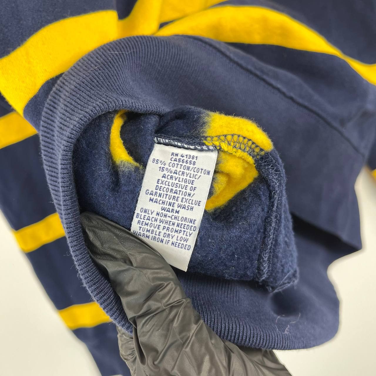 Polo Ralph Lauren Polo Ralph Lauren Striped Hoodie Sweatshirt Mens Size S Size US S / EU 44-46 / 1 - 7 Thumbnail
