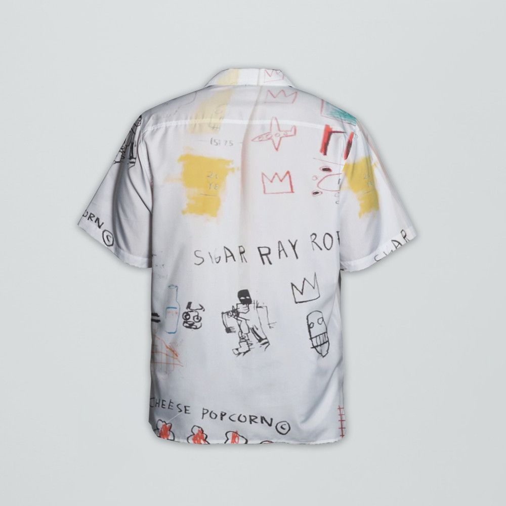 Designer Graphic-Print Cotton Shirt Size US S / EU 44-46 / 1 - 2 Thumbnail