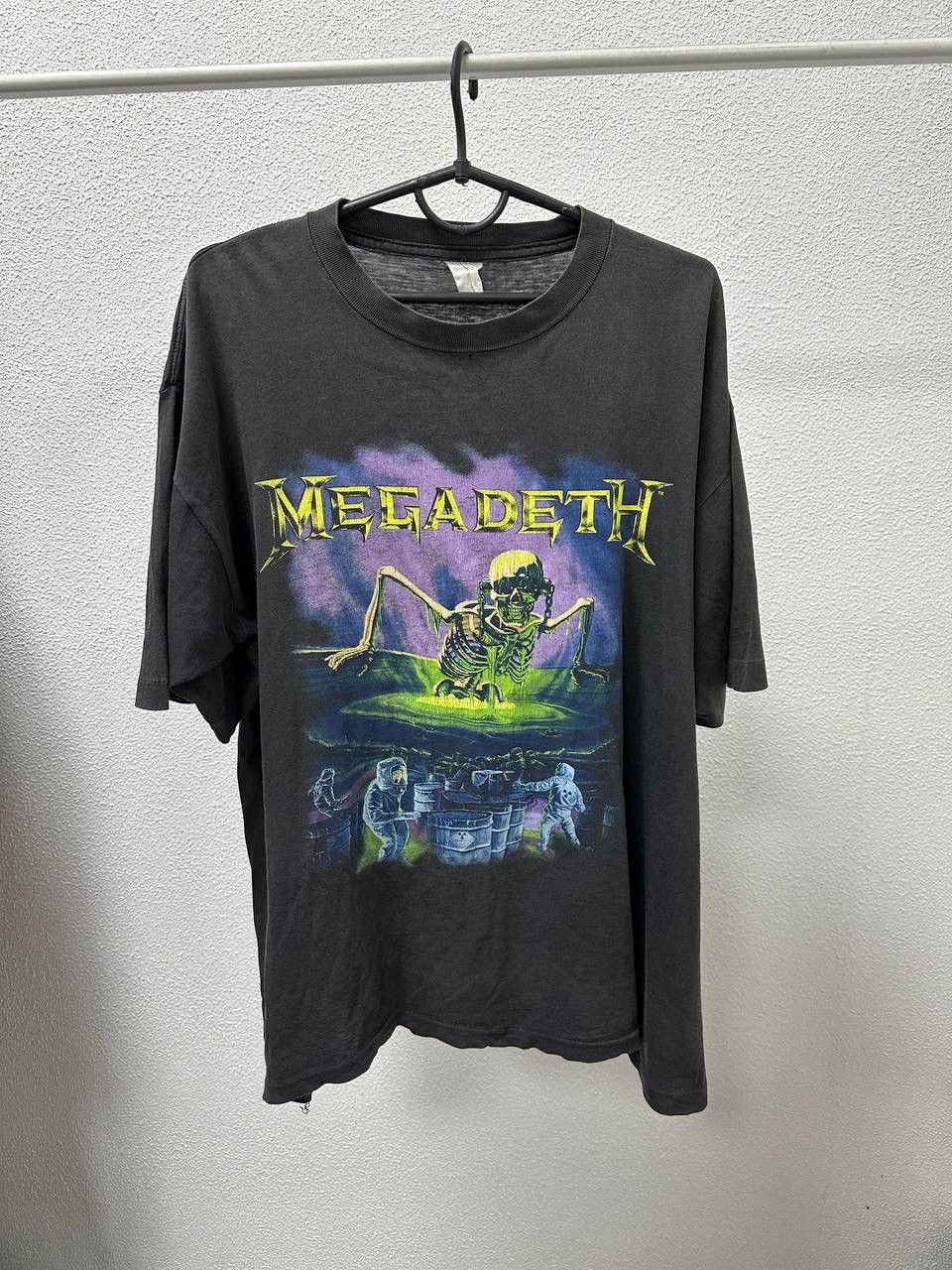Band Tees × Megadeth × Vintage Megadeth 1989 Vintage Contaminated rare Brockum T-Shirt Size US L / EU 52-54 / 3 - 1 Thumbnail