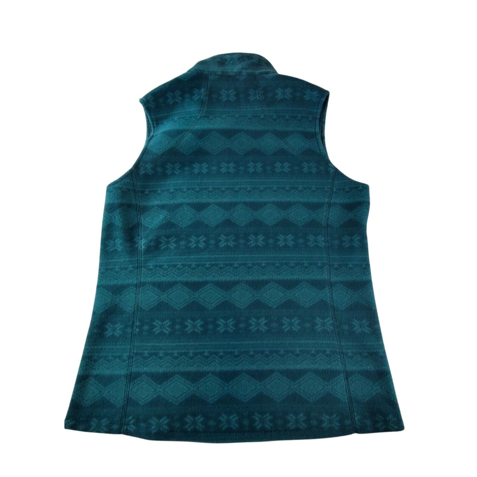 Woolrich Woolen Mills Woolrich Fleece Vest Green Womens Size Medium Full Zip Aztec Size M / US 6-8 / IT 42-44 - 2 Thumbnail