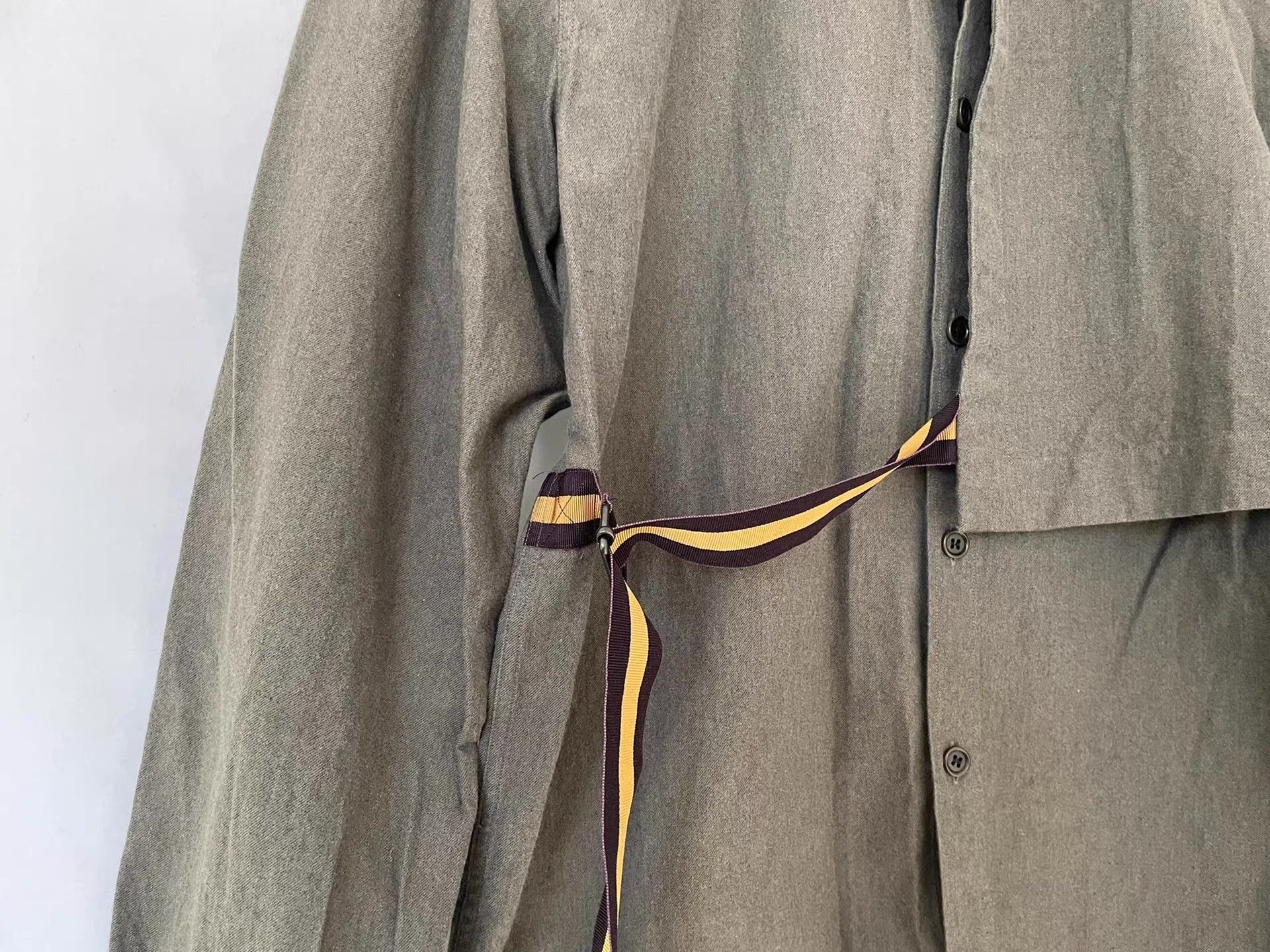 Dries Van Noten Dries Van Noten 16FW Military Style Men's Shirt Ｑ21 Size US M / EU 48-50 / 2 - 2 Thumbnail