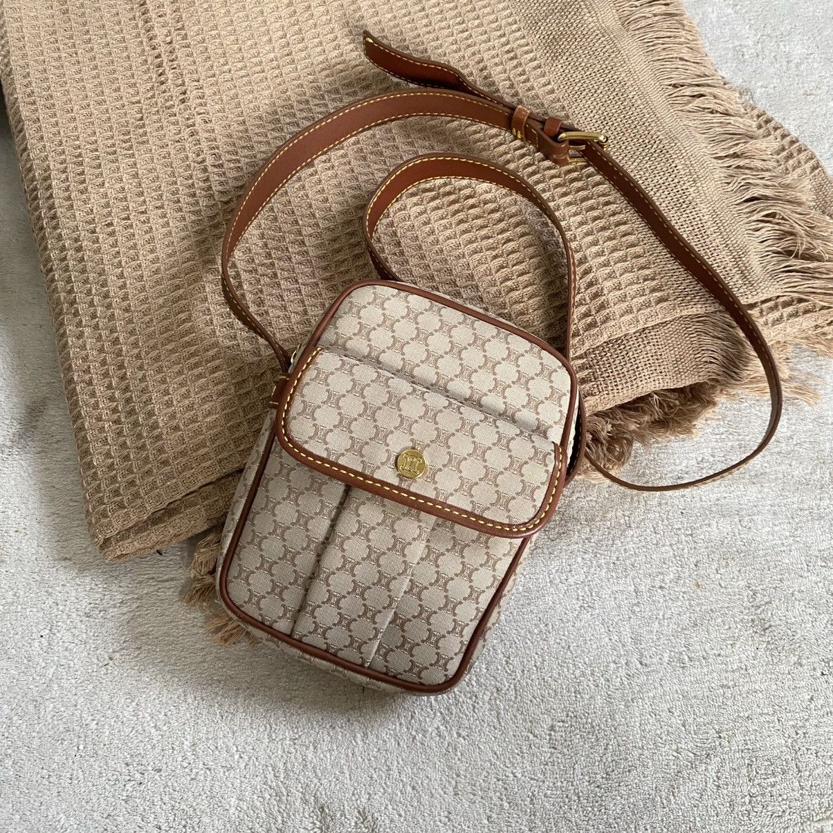 Celine Celine macadam small vintage crossbody bag Size ONE SIZE - 1 Thumbnail