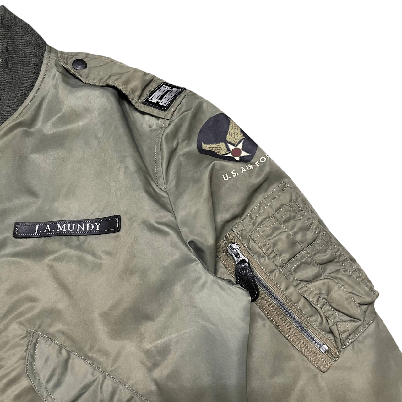 Buzz Rickson's Buzz Ricksons Type L2B Military Flight Bomber Jacket Size US M / EU 48-50 / 2 - 6 Thumbnail