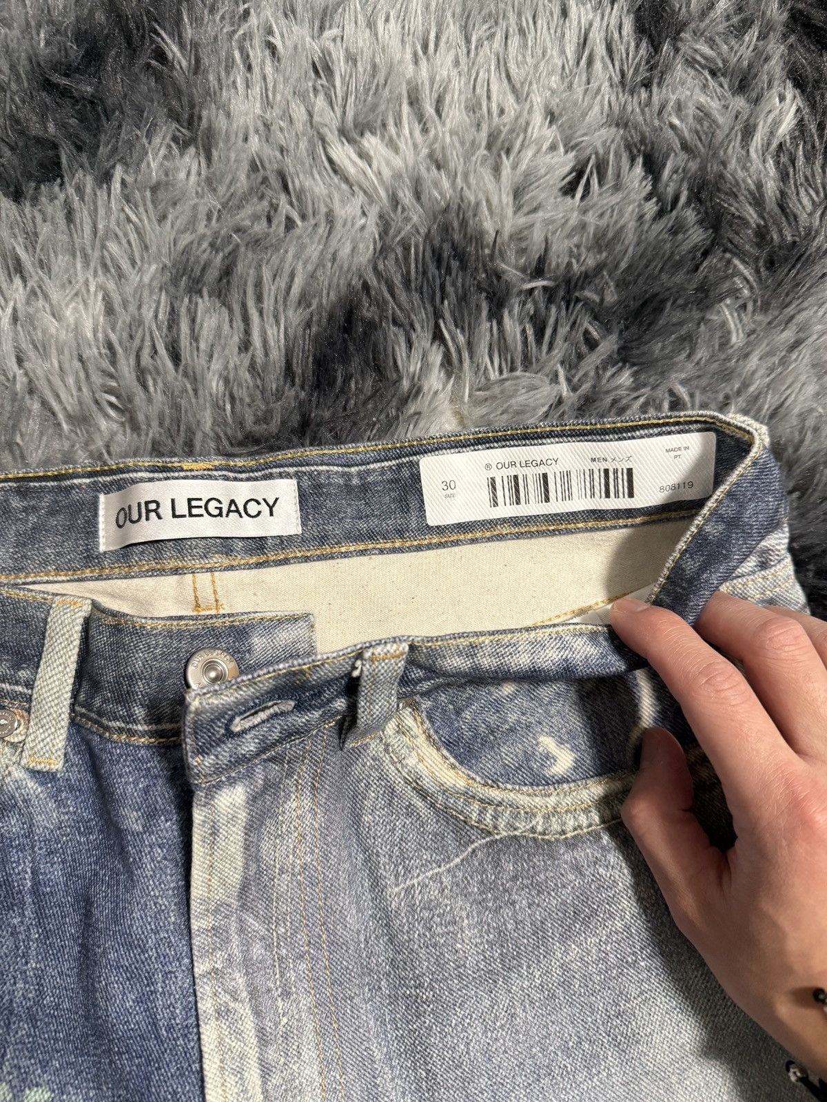 Our Legacy Our Legacy Digital Third Cut Denim Size US 32 / EU 48 - 3 Thumbnail
