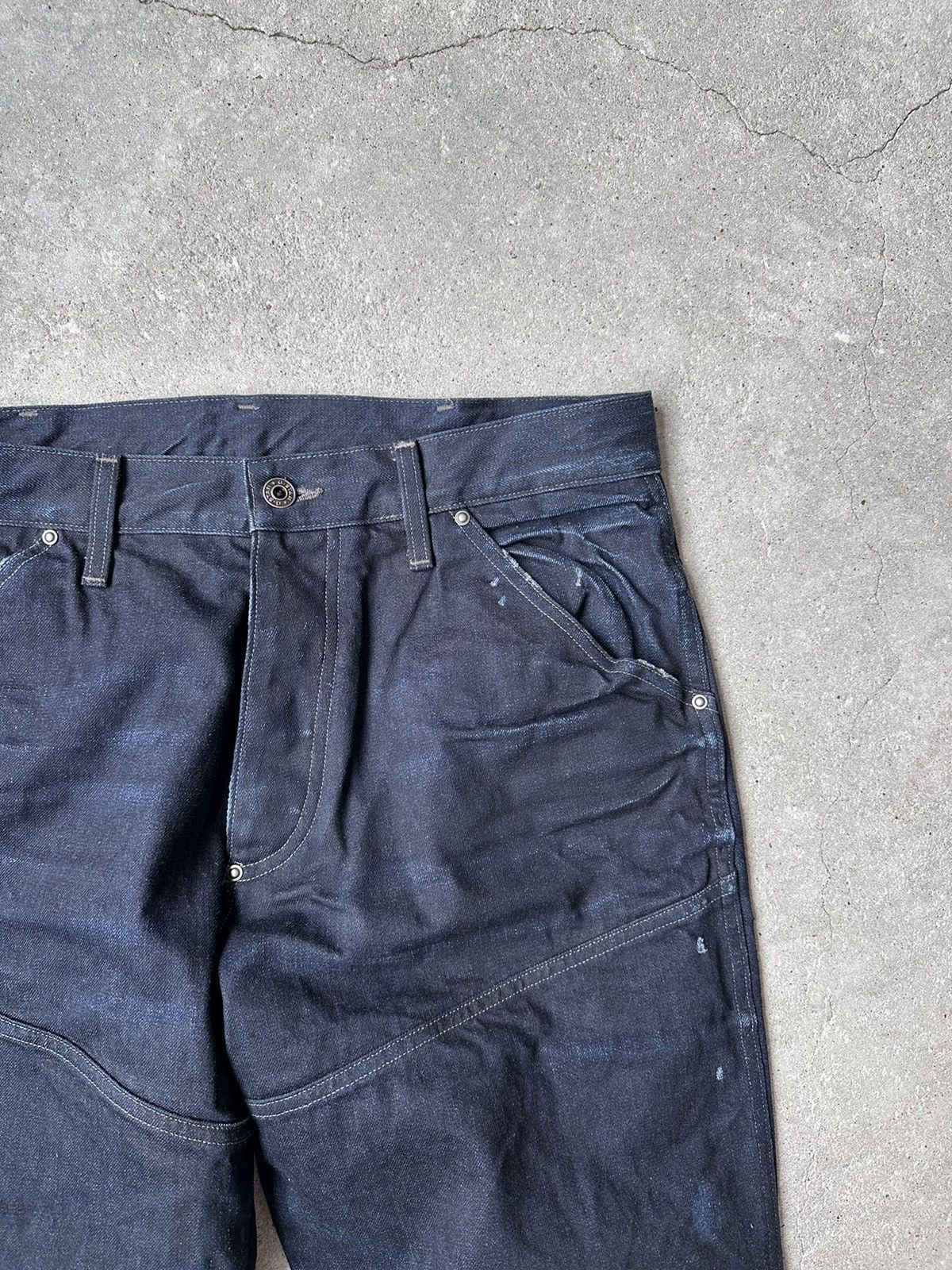 G-Star Vintage G-Star Raw Double Knee Stacked Jeans Size US 34 / EU 50 - 5 Thumbnail
