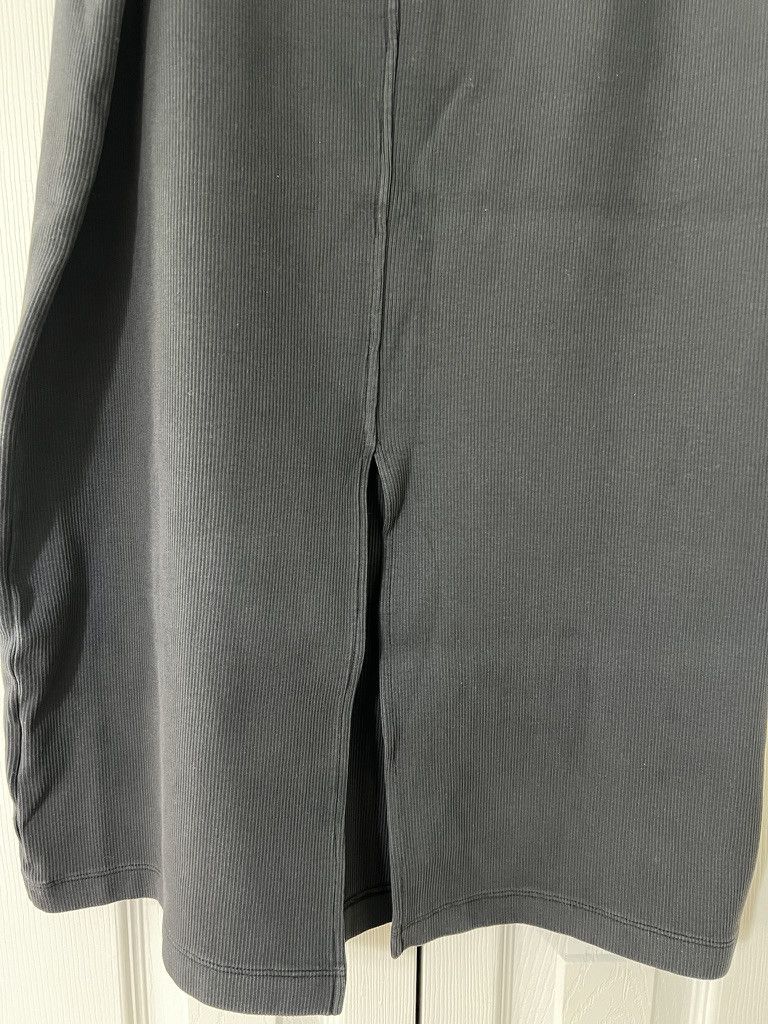 Our Legacy Our Legacy Ribbed Anthracite Midi Skirt - 48 Size US 32 / EU 48 - 4 Thumbnail