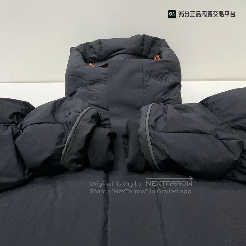 Ermenegildo Zegna Zegna FW22 Men's Solid Casual Hooded Down Jacket. Size US L / EU 52-54 / 3 - 3 Thumbnail