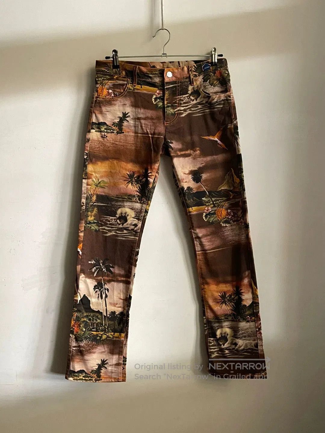 Jean Paul Gaultier Jean Paul Gaultier 12ss Beach Print Jeans. Size US 30 / EU 46 - 1 Thumbnail