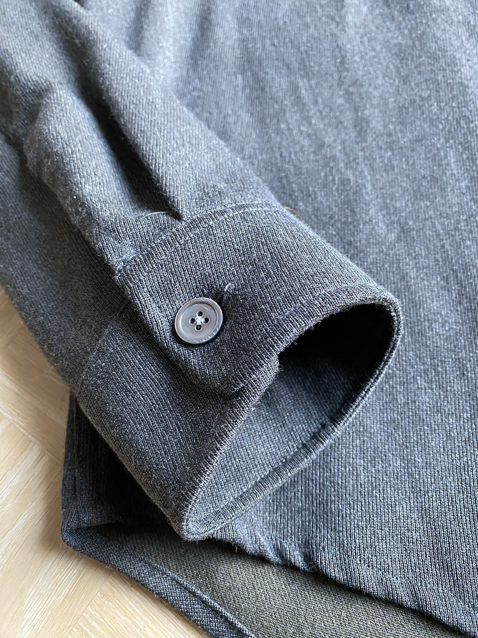 Our Legacy 50/L - Hunting Wool Grey - CPO Shirt Size US L / EU 52-54 / 3 - 16 Thumbnail