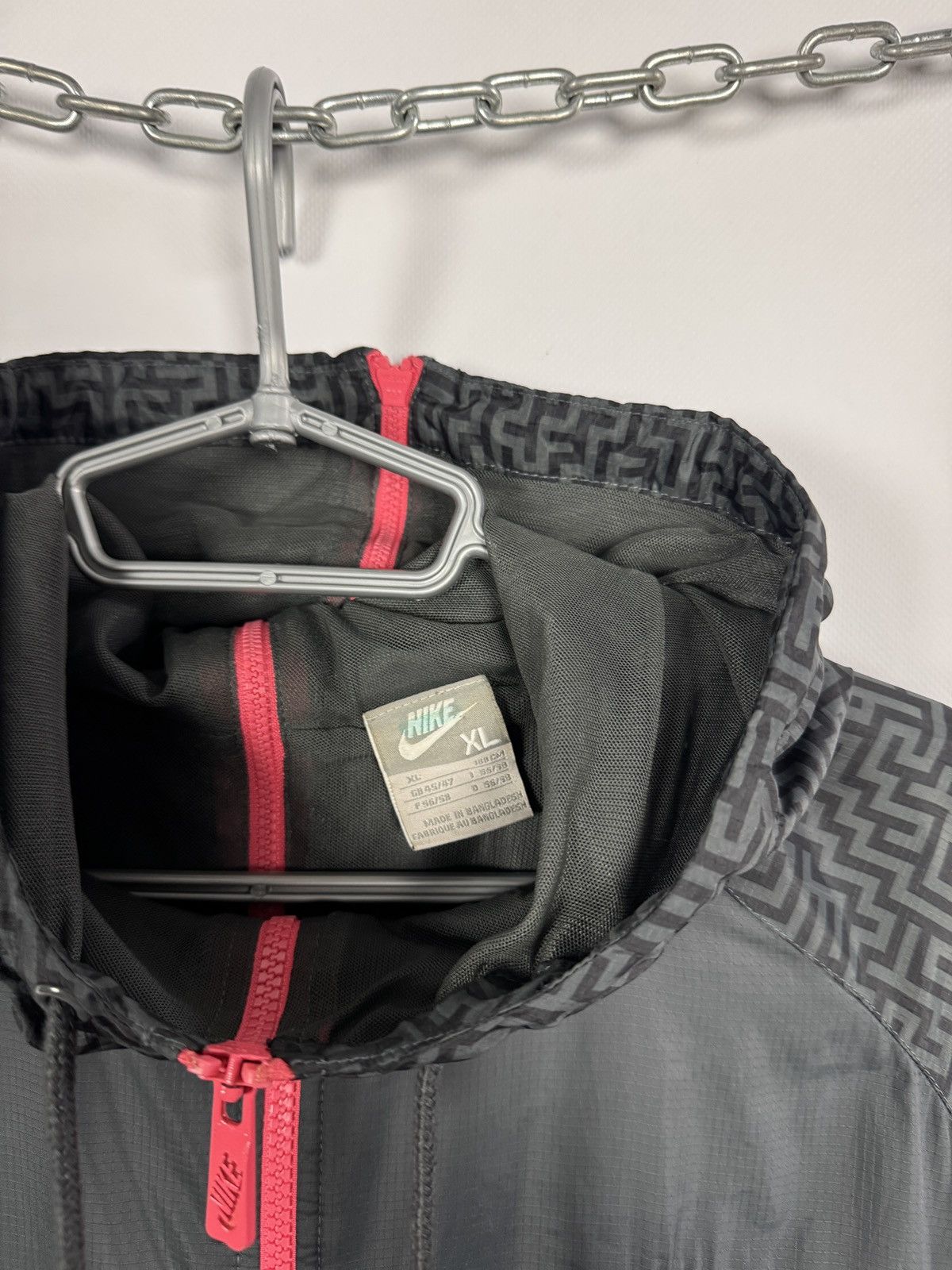 Nike Nike Wood Wood Double Zip Windrunner Jacket Vintage Size XL Size US XL / EU 56 / 4 - 7 Thumbnail