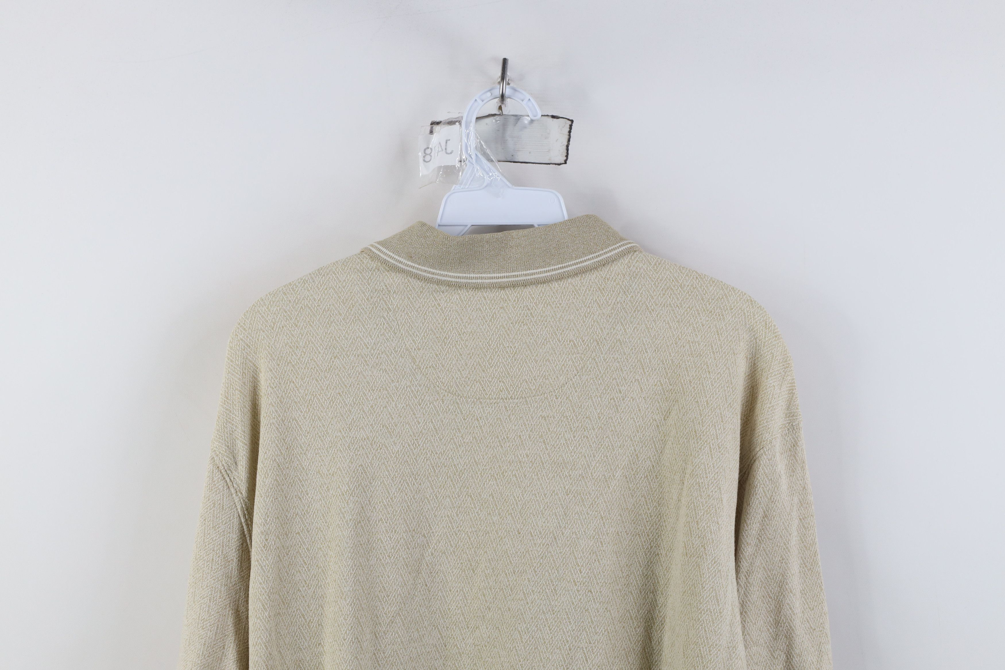 Vintage Vintage 90s Streetwear Knit Long Sleeve Rugby Polo Shirt Size US XL / EU 56 / 4 - 11 Thumbnail