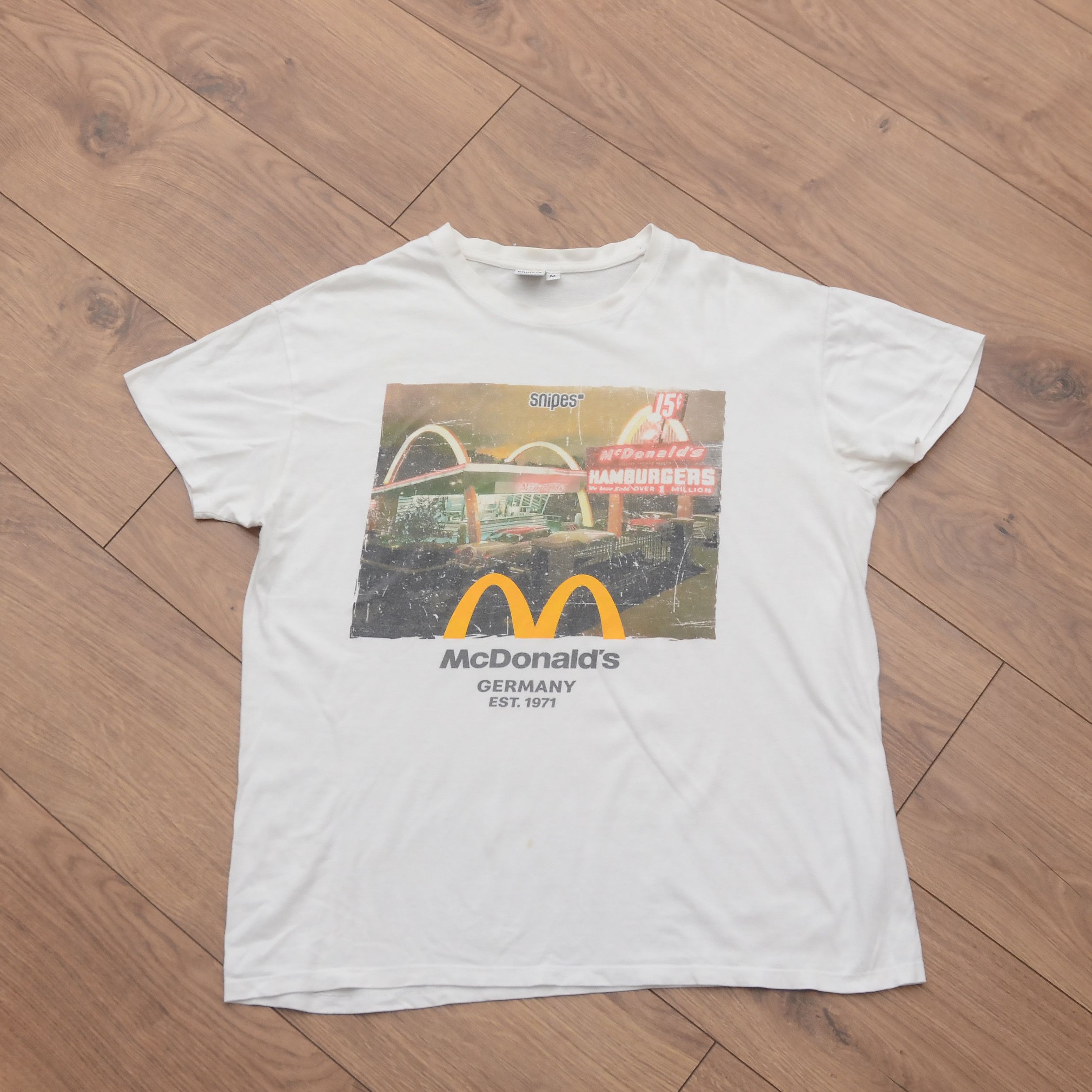 Snipes Snipes x McDonald’s Collab Limited Edition T-Shirt Size M Size US M / EU 48-50 / 2 - 5 Thumbnail