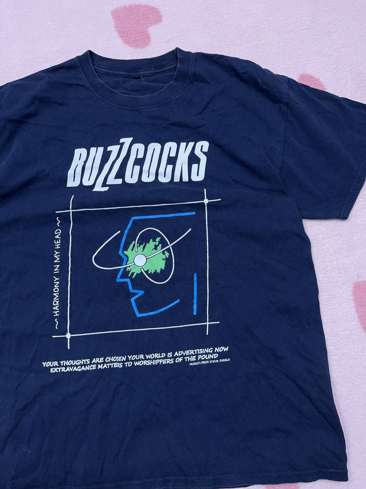Band Tees × Vintage ➕ vintage y2k buzzcocks harmony in my head t-shirt band Size US L / EU 52-54 / 3 - 2 Thumbnail