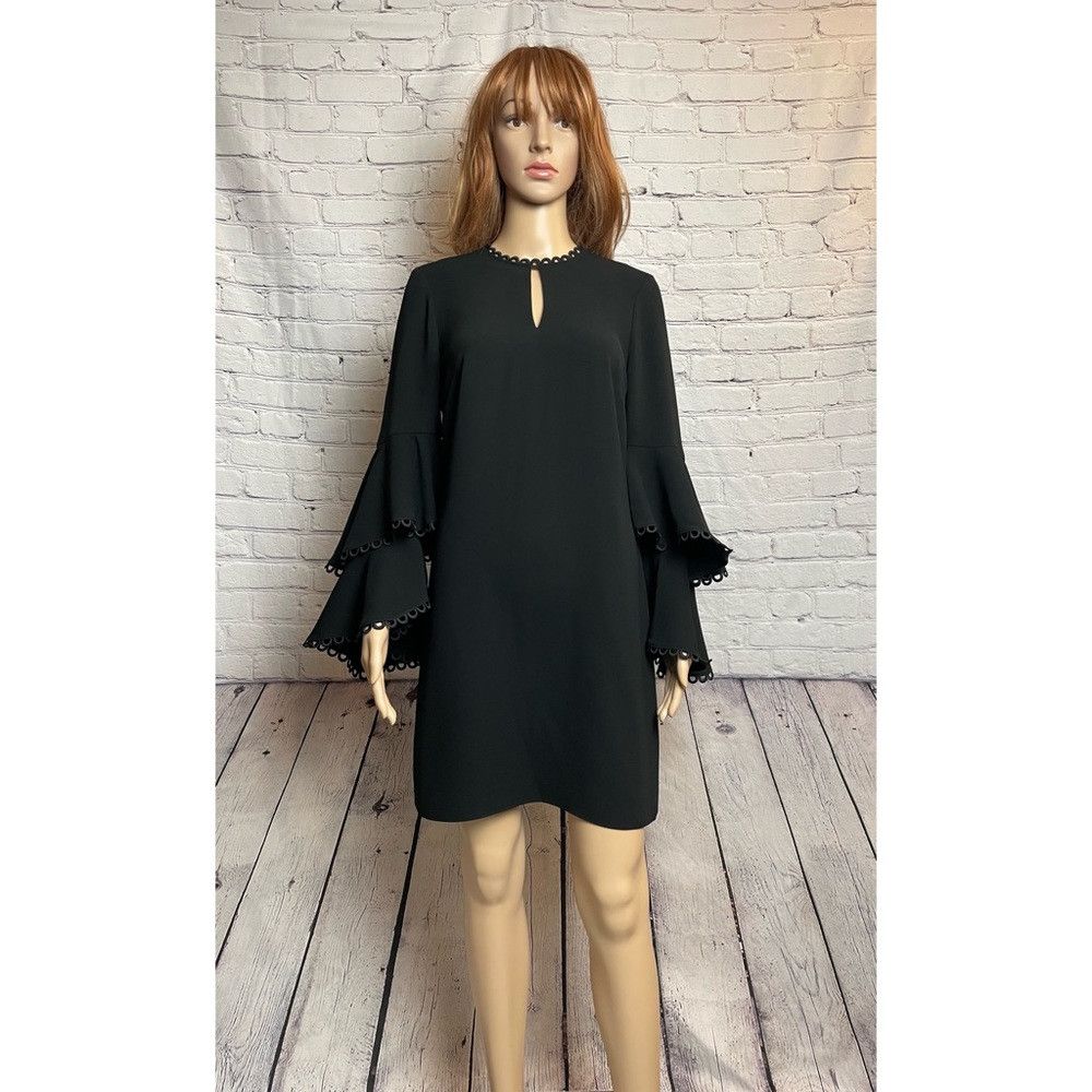 Other NWT New Shoshanna Black Sherman Dress Size 4 Size S / US 4 / IT 40 - 3 Thumbnail