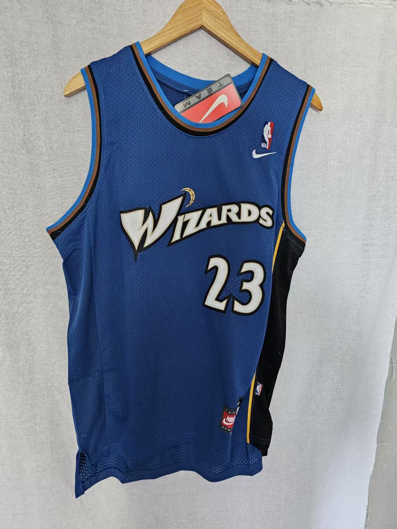 NBA Washington Wizards #23 Michael Jordan Jersey Blue Size US XL / EU 56 / 4 - 2 Thumbnail