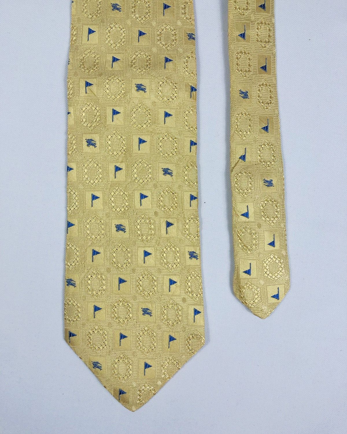 Burberry Prorsum Rare Vintage Burberrys Silk Tie Made in Italy Size ONE SIZE - 3 Thumbnail