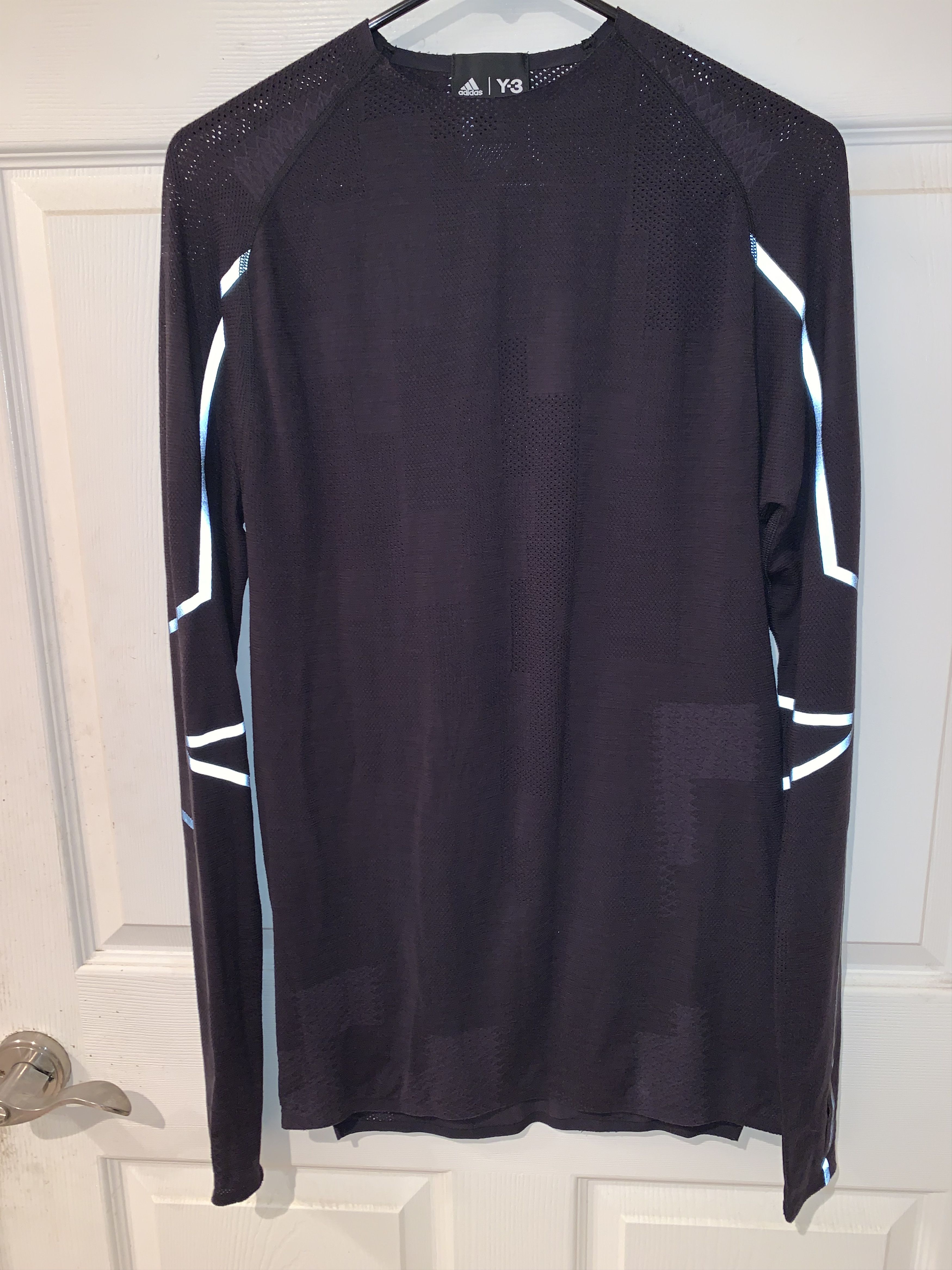 Adidas Y-3 Sport Merino Reflective Tech Tee Size US M / EU 48-50 / 2 - 6 Thumbnail