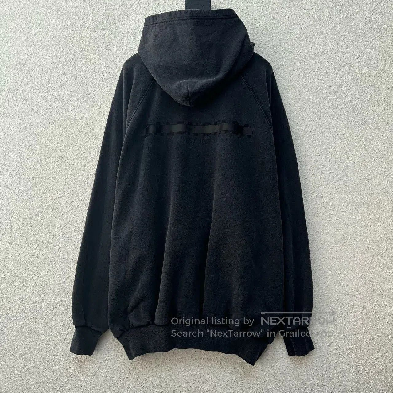 Balenciaga balenciaga logo hoodie in washed gray. Size US M / EU 48-50 / 2 - 2 Thumbnail