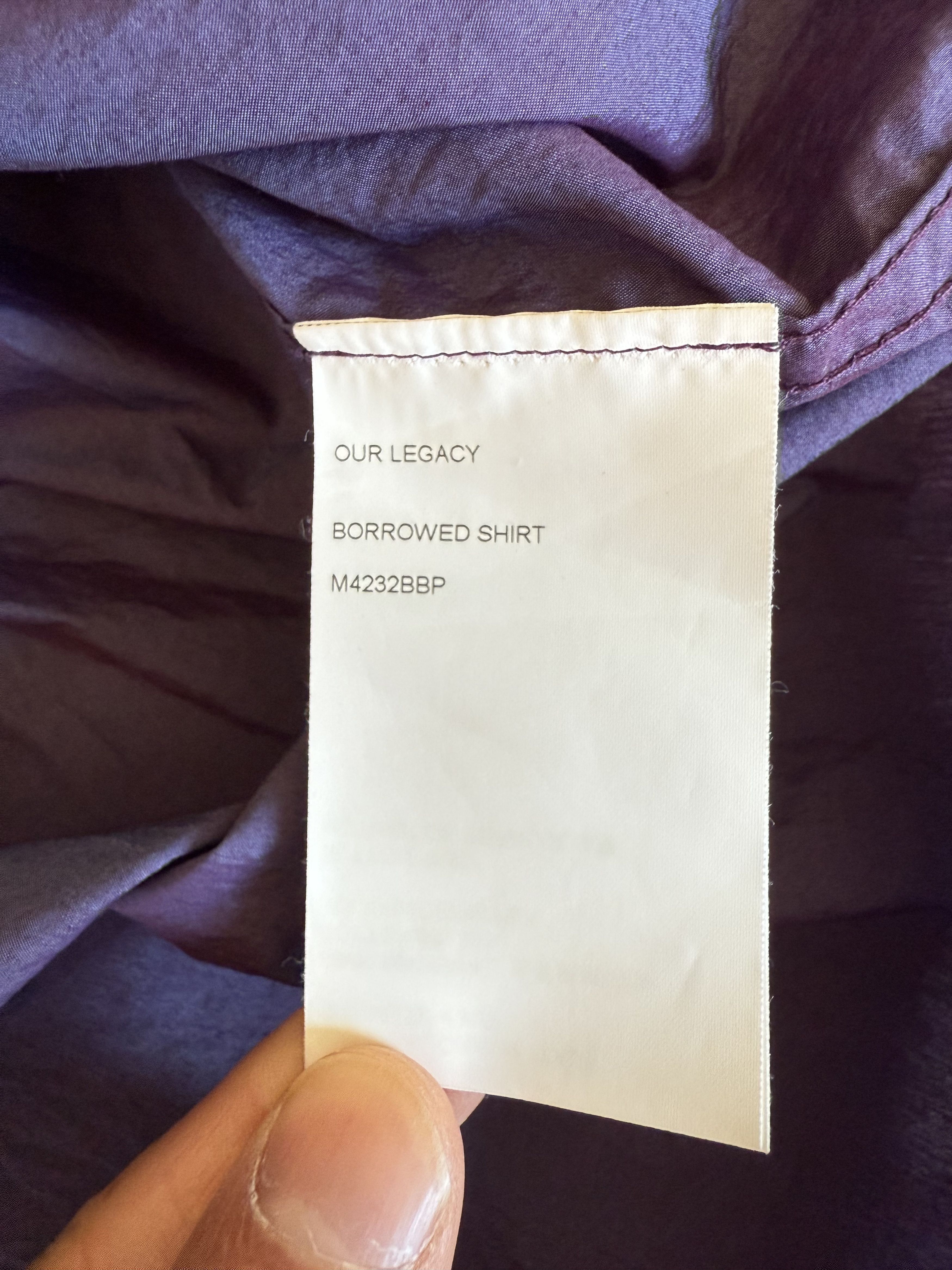 Our Legacy Our Legacy Borrowed Shirt Size US M / EU 48-50 / 2 - 6 Thumbnail