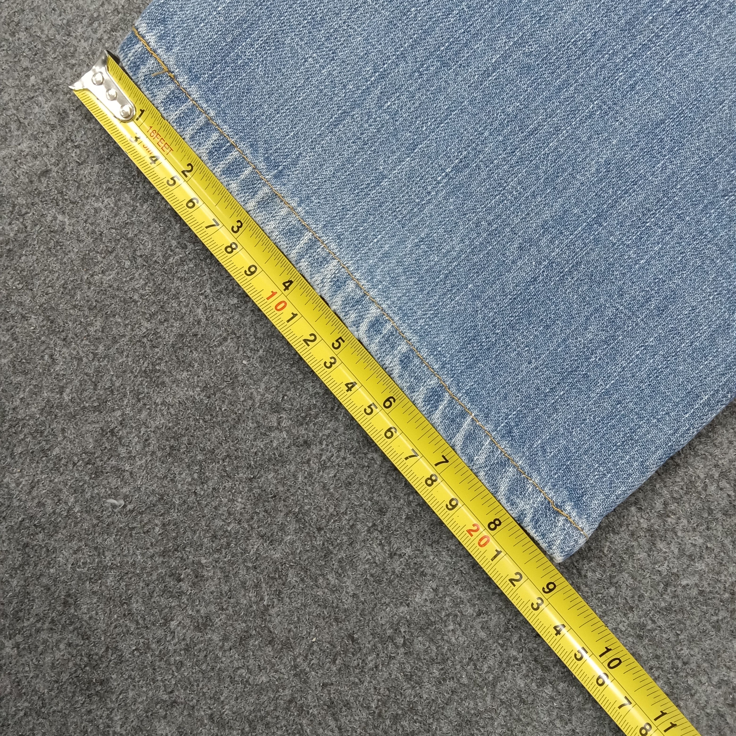 Karakuri Tamashii Karakuri Tamashii Japan Embroidery Flower Denim Jean C252N29 Size US 33 - 12 Thumbnail