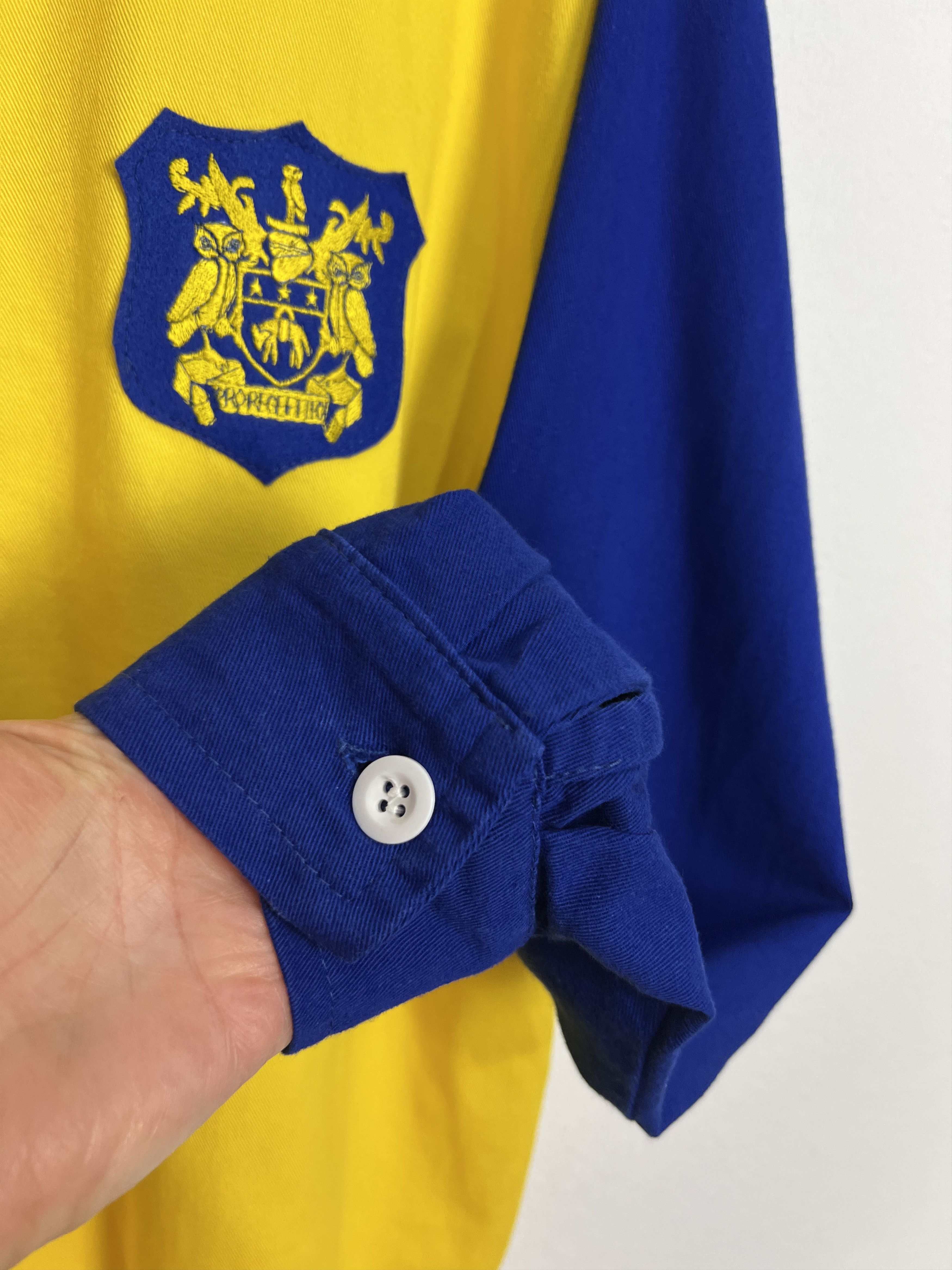 Vintage Leeds United Replicas football shirt 1934 Long Sleeve Jersey Size US L / EU 52-54 / 3 - 4 Thumbnail